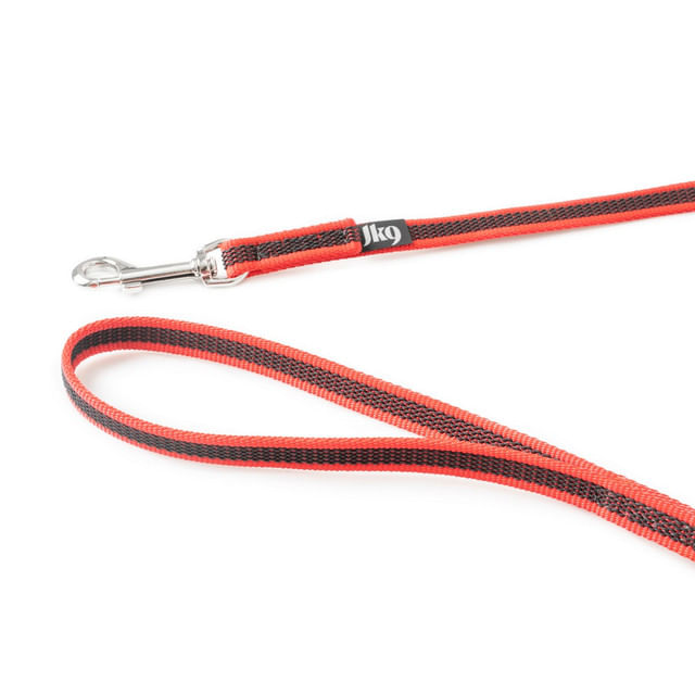 lesa-antiderapanta-cu-maner-pentru-caini-julius-k9-color-gray-20-mm-x-1-2-m-rosu