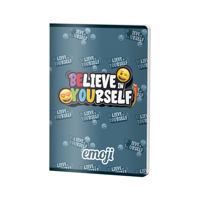 Caiet matematica A4, 60 file, model Emoji