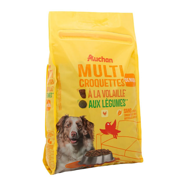 hrana-uscata-pentru-caini-seniori-auchan-pasare-si-legume-4-kg
