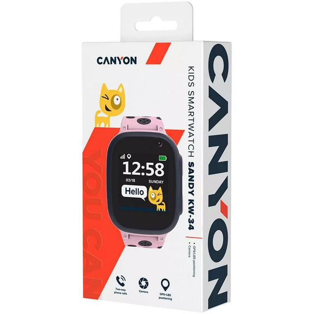 smartwatch-pentru-copii-canyon-sandy-kw-34-1-44-inch-gps-pedometru-buton-sos-silicon-plastic-roz