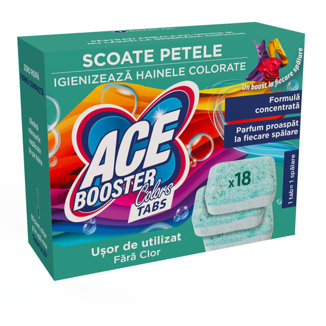 tablete-pentru-indepartarea-petelor-ace-booster-colors-18-bucati