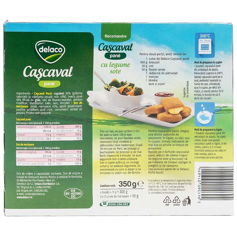 cascaval pane