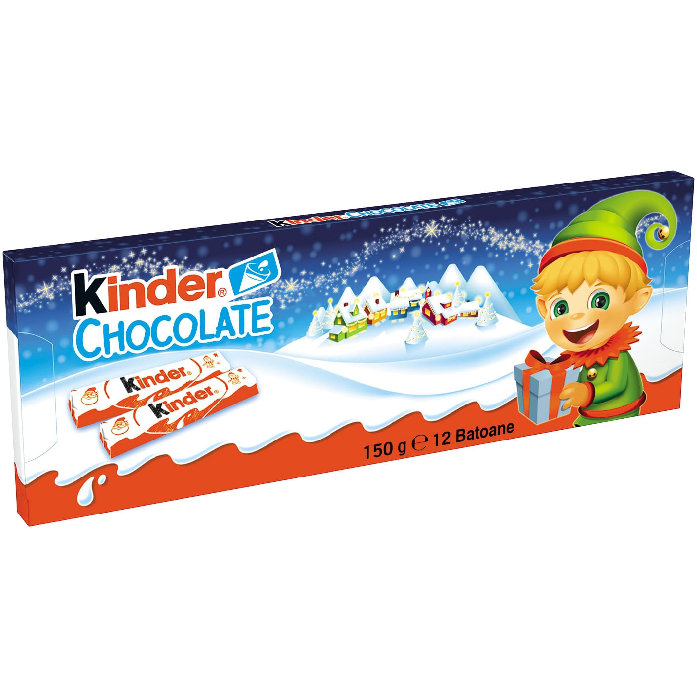 Bomboane de ciocolata cu crema de lapte Kinder, 150 g