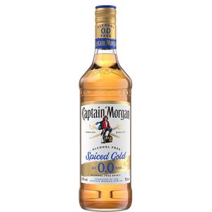 Bautura necarbogazoasa Captain Morgan Original Spiced Gold, 0% alcool, 0.7 l