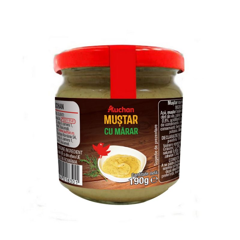 mustar-auchan-cu-marar-190-g