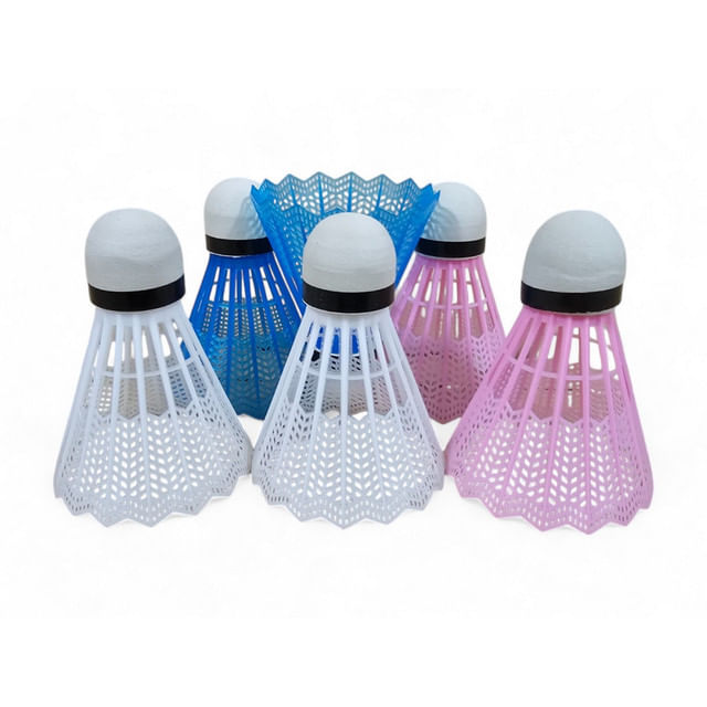 Set fluturi pentru badminton, diverse culori