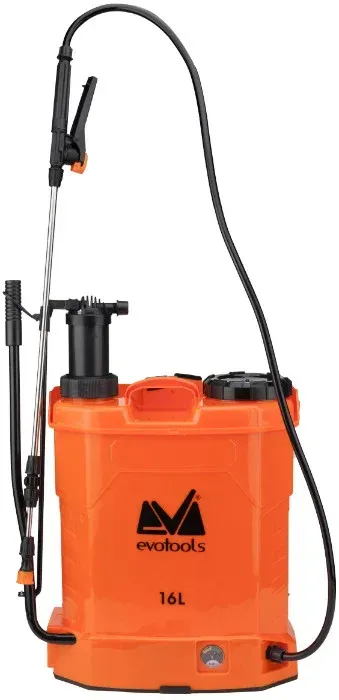 Pompa de stropit cu acumulator EvoTools, 16 l