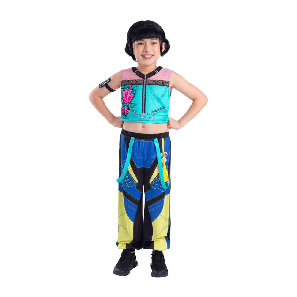 Costum de carnaval K-Pop Demon Hunters - Zoey Classic, M (9-10 ani/max 140 cm)