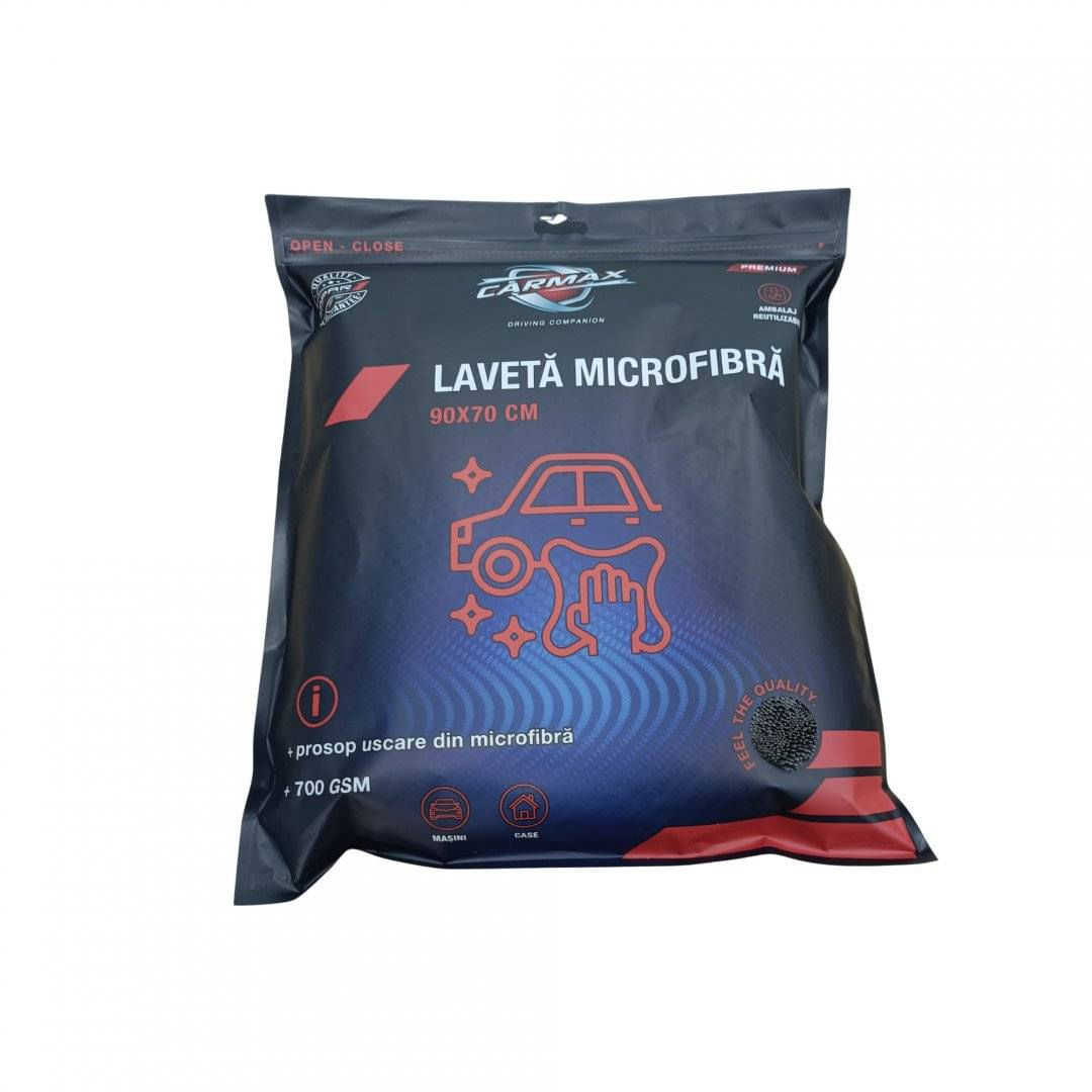 Laveta microfibra Carmax, 90 x 70 cm