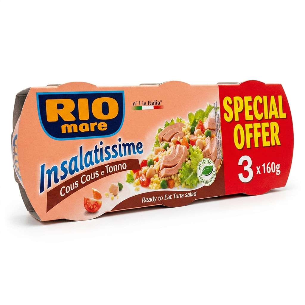 Rio Mare | Pachet Rio Mare Insalatissime 3 conserve cu salata de ton si ...