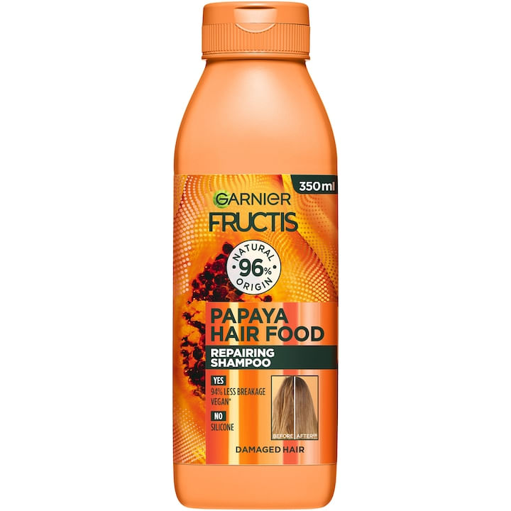 Sampon reparator Garnier Papaya, 350ml