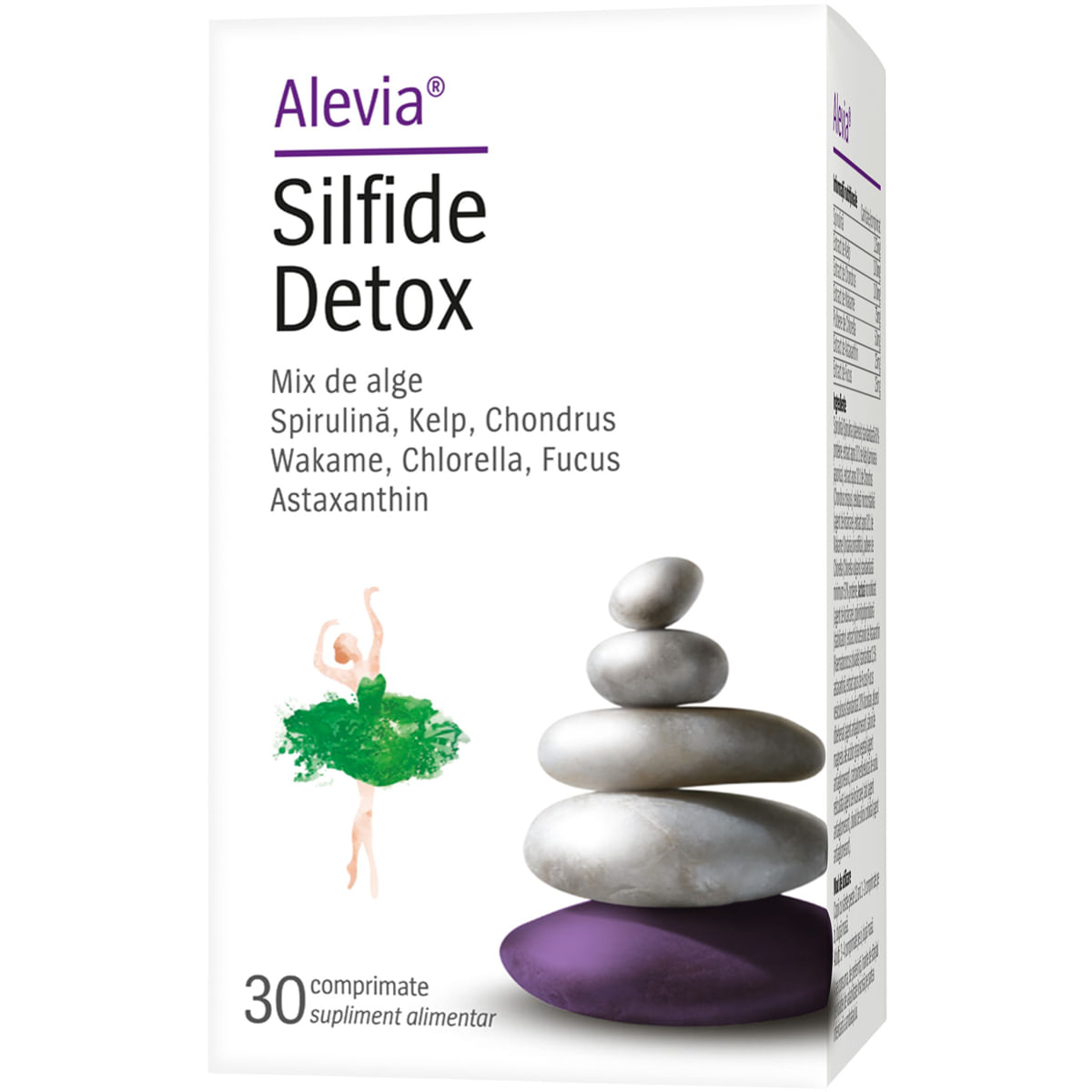 Silfide detox Alevia, 30 comprimate