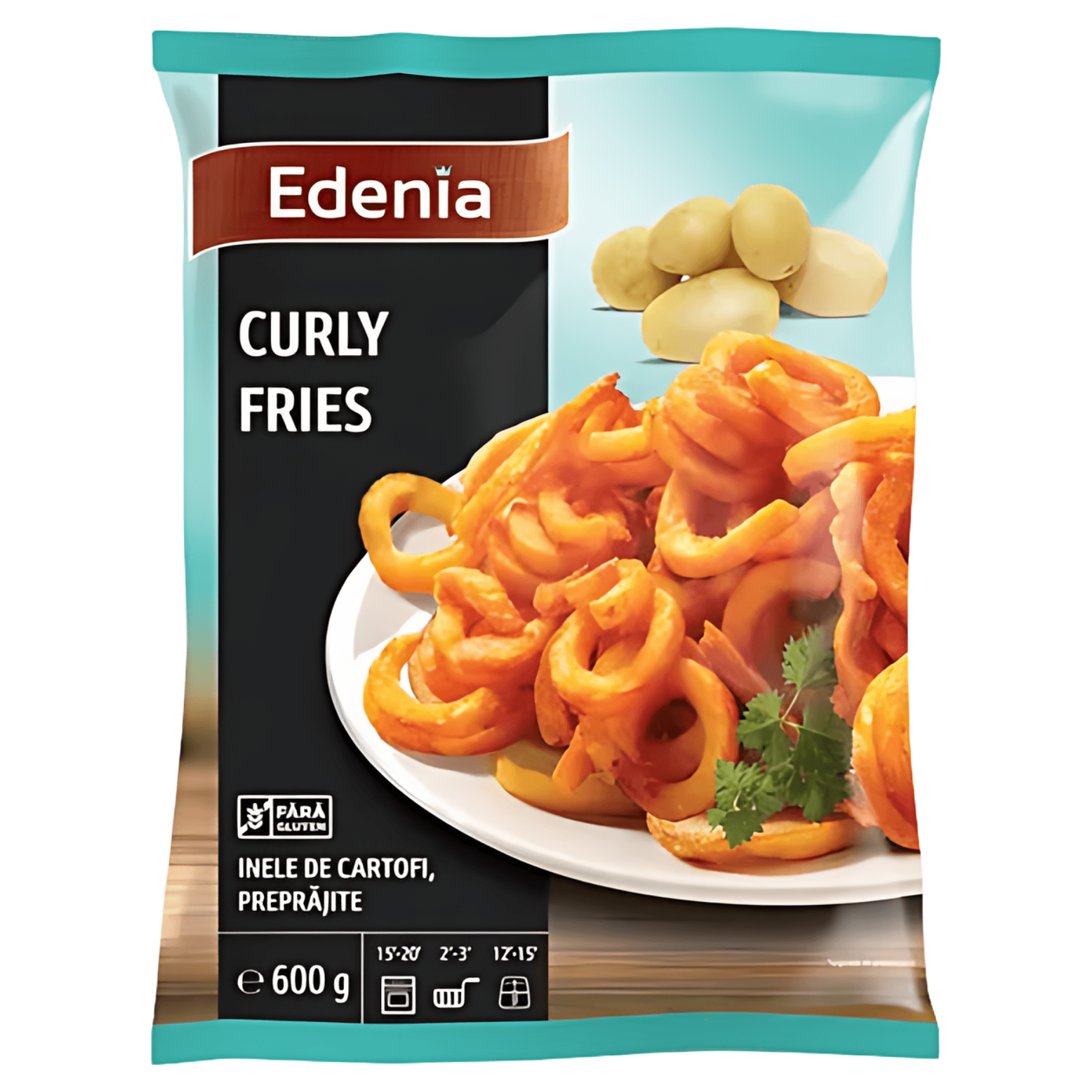 Inele de cartofi Edenia, 600 g
