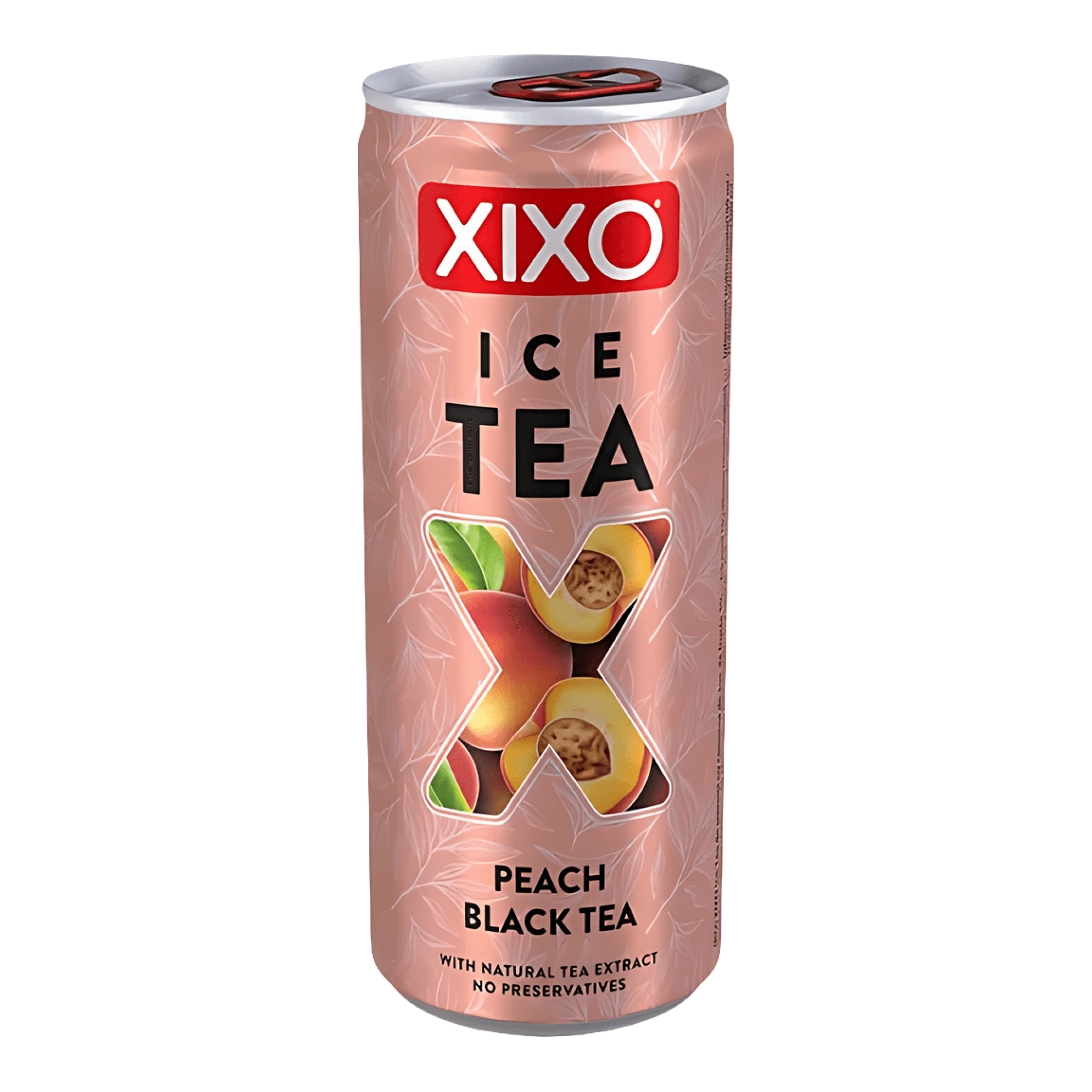 Bautura necarbogazoasa cu gust de piersica XIXO, doza, 0.25 l