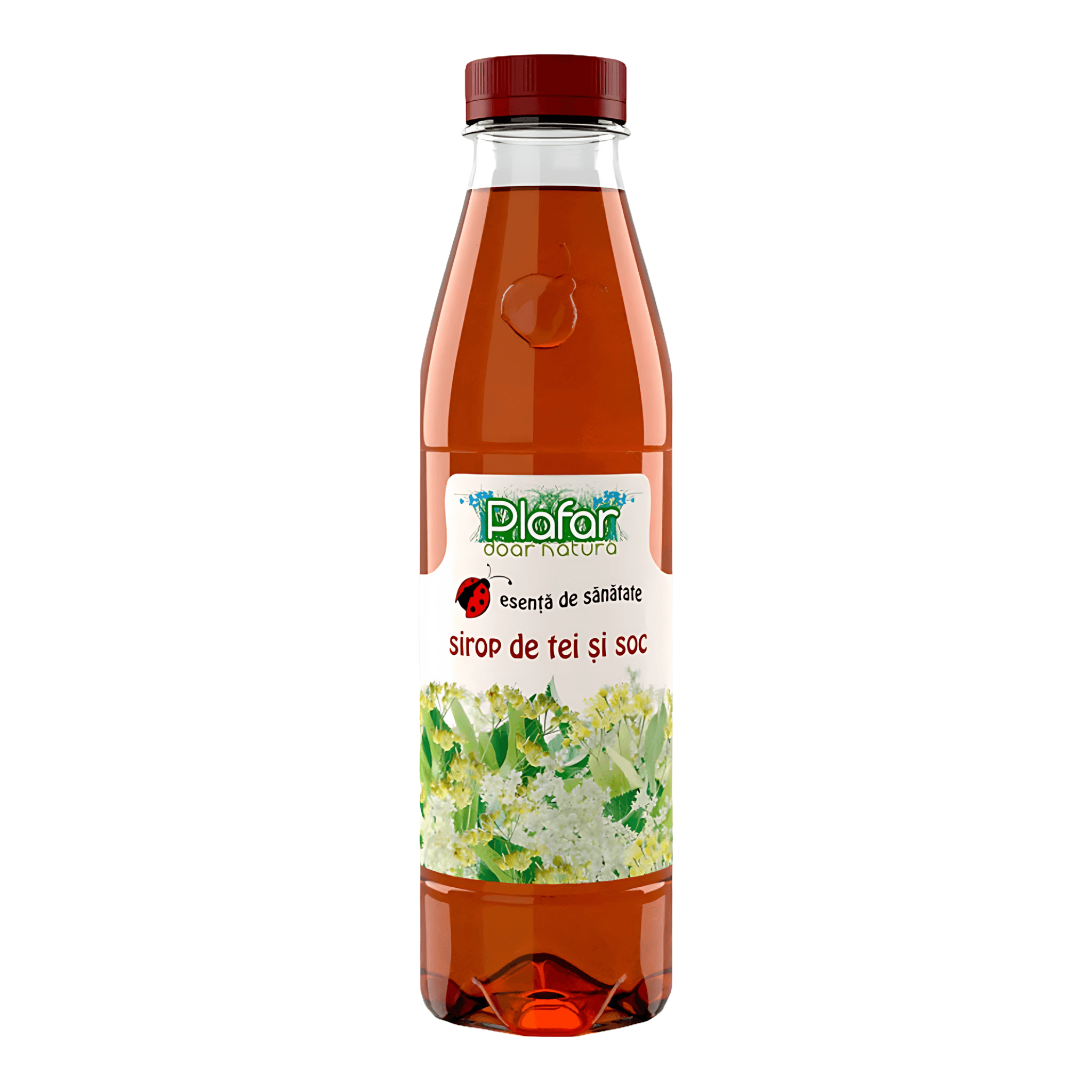 Sirop de tei si soc Plafar, 0.5 l