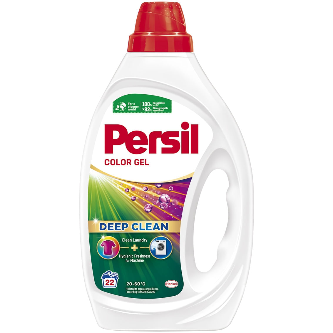 Detergent lichid pentru rufe Persil Color Gel,  22 spalari, 0.990 l