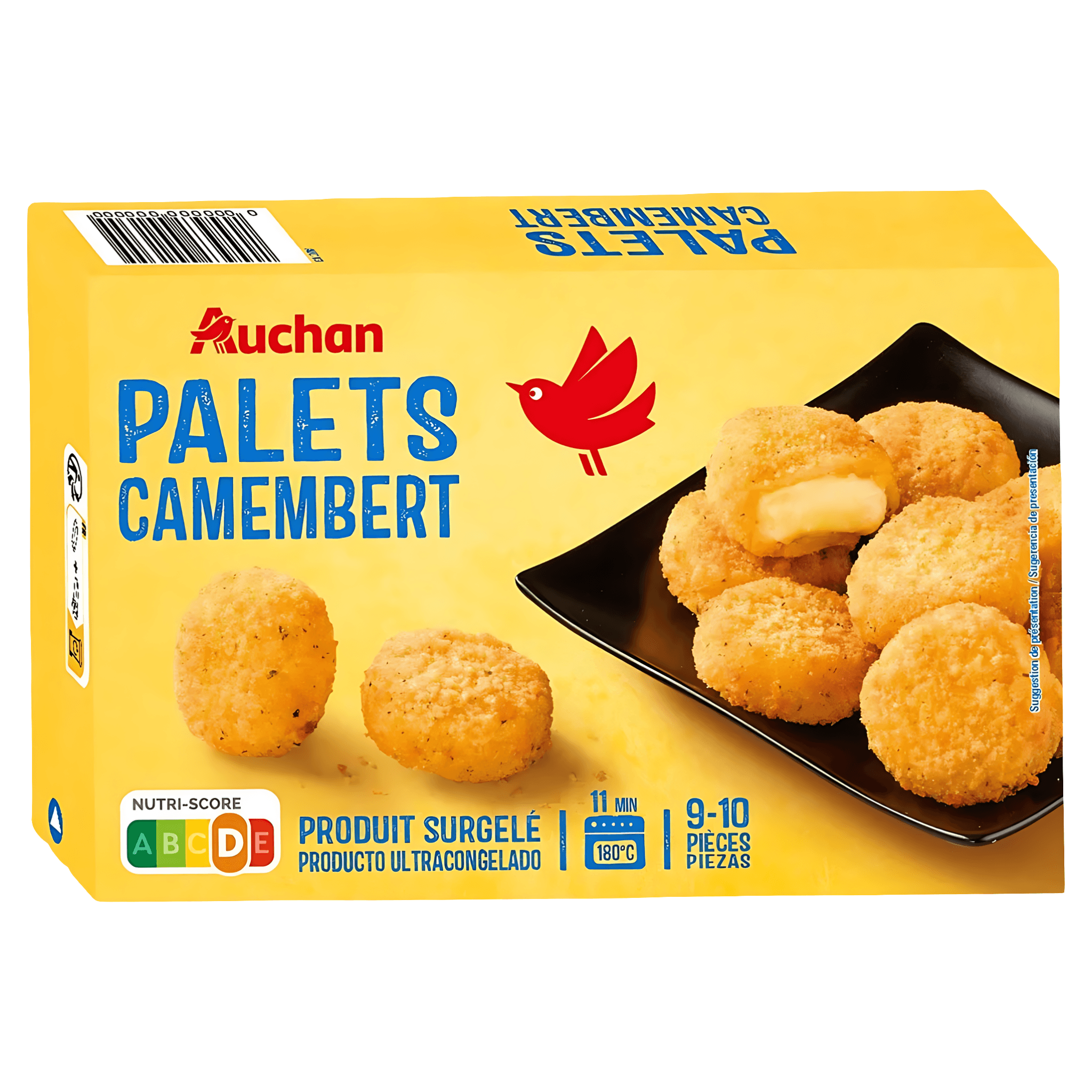Branza camembert pane Auchan, 200 g