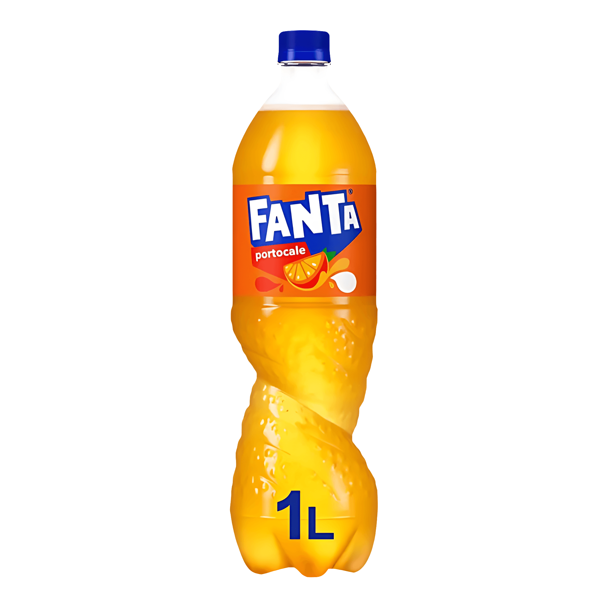 Bautura carbogazoasa Fanta Portocale, 1 l