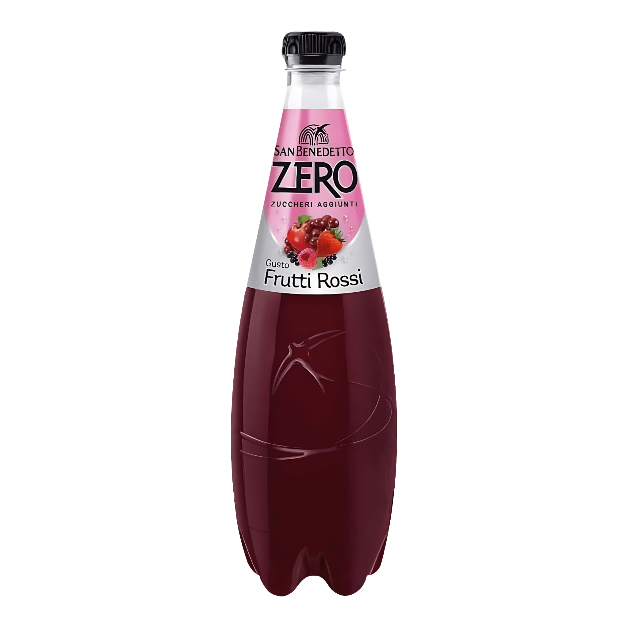 Bautura carbogazoasa cu aroma de fructe rosii San Benedetto Zero, 0.75 l