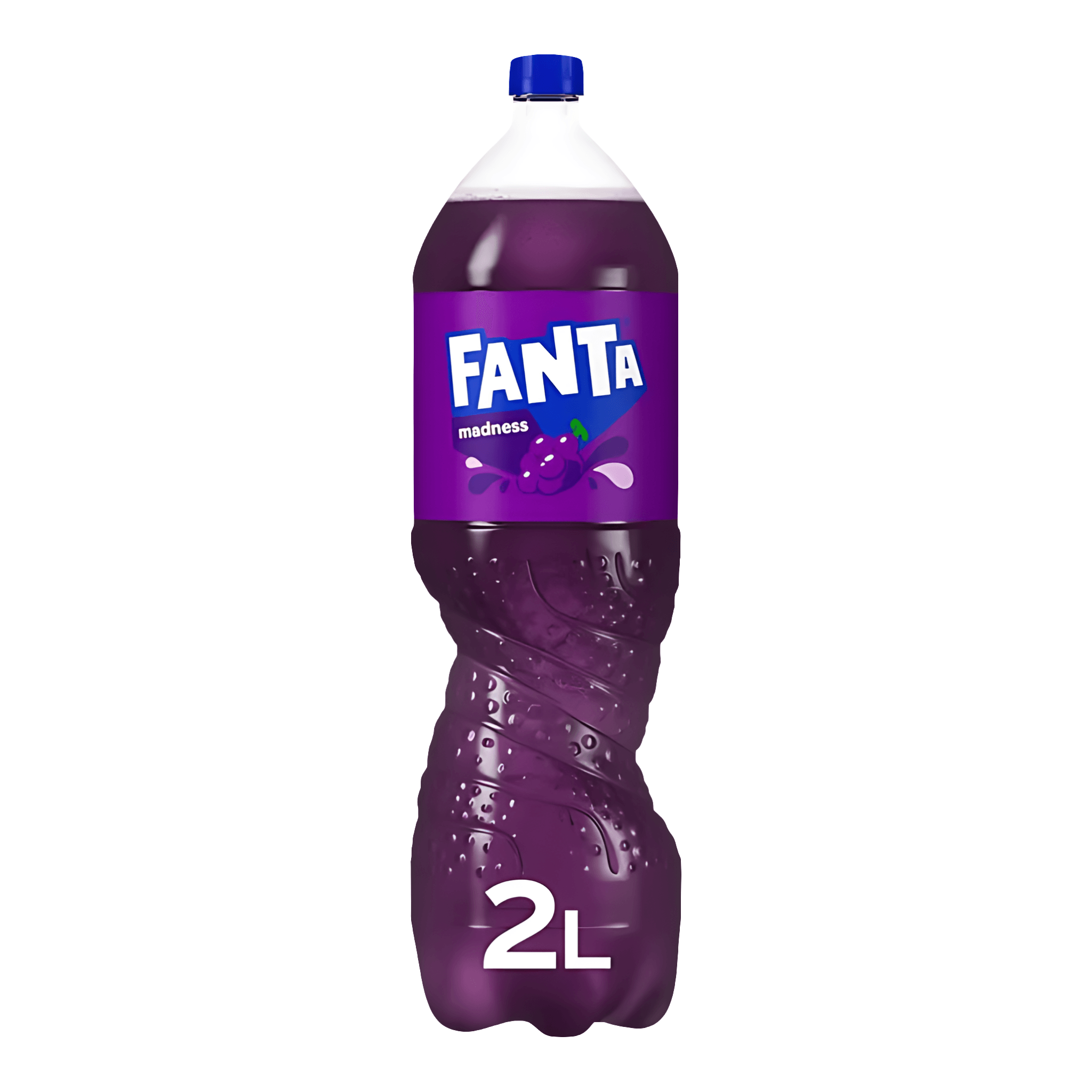 Bautura carbogazoasa cu aroma de struguri Fanta Madness, 2 l