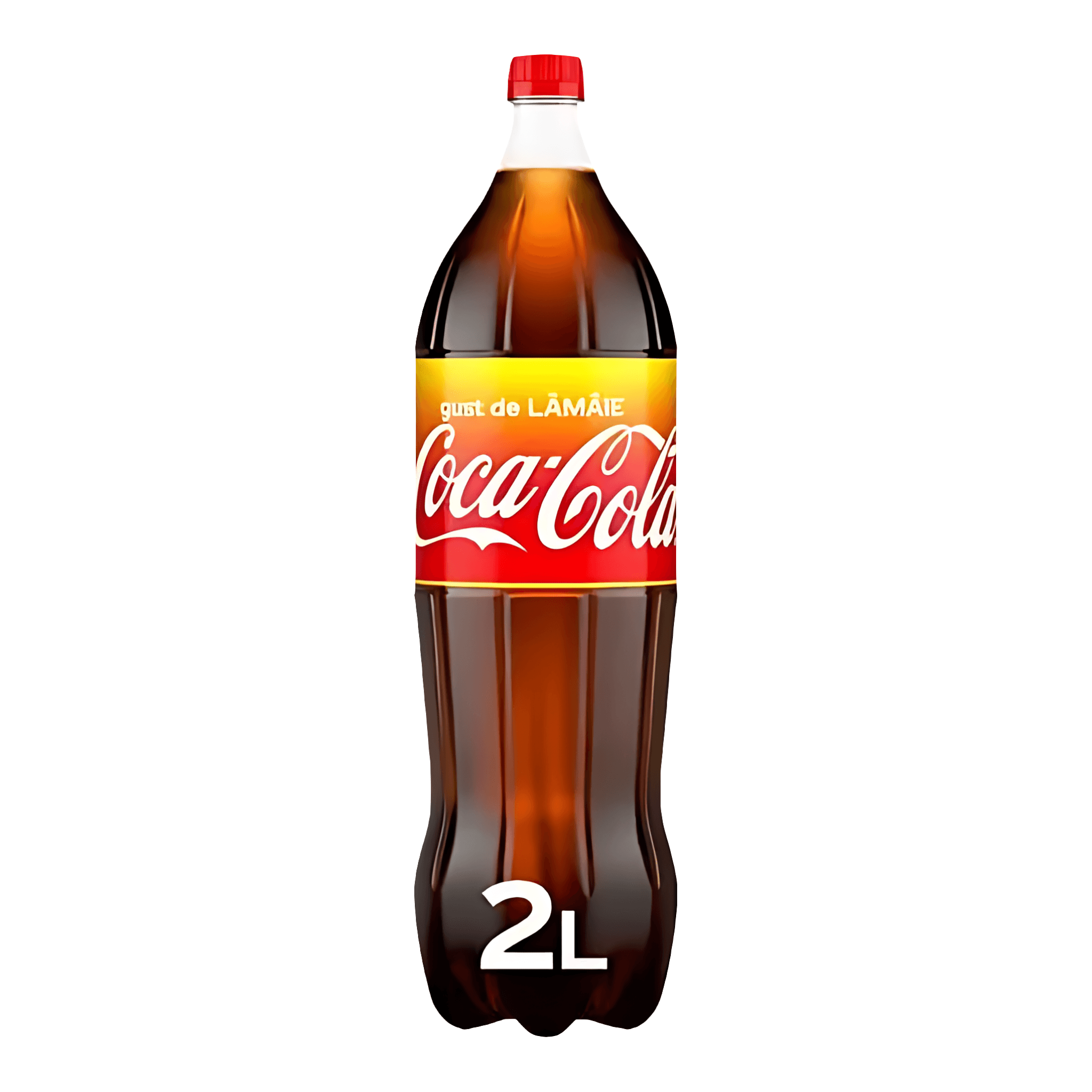 Bautura carbogazoasa Coca-Cola cu gust de lamaie, 2 l