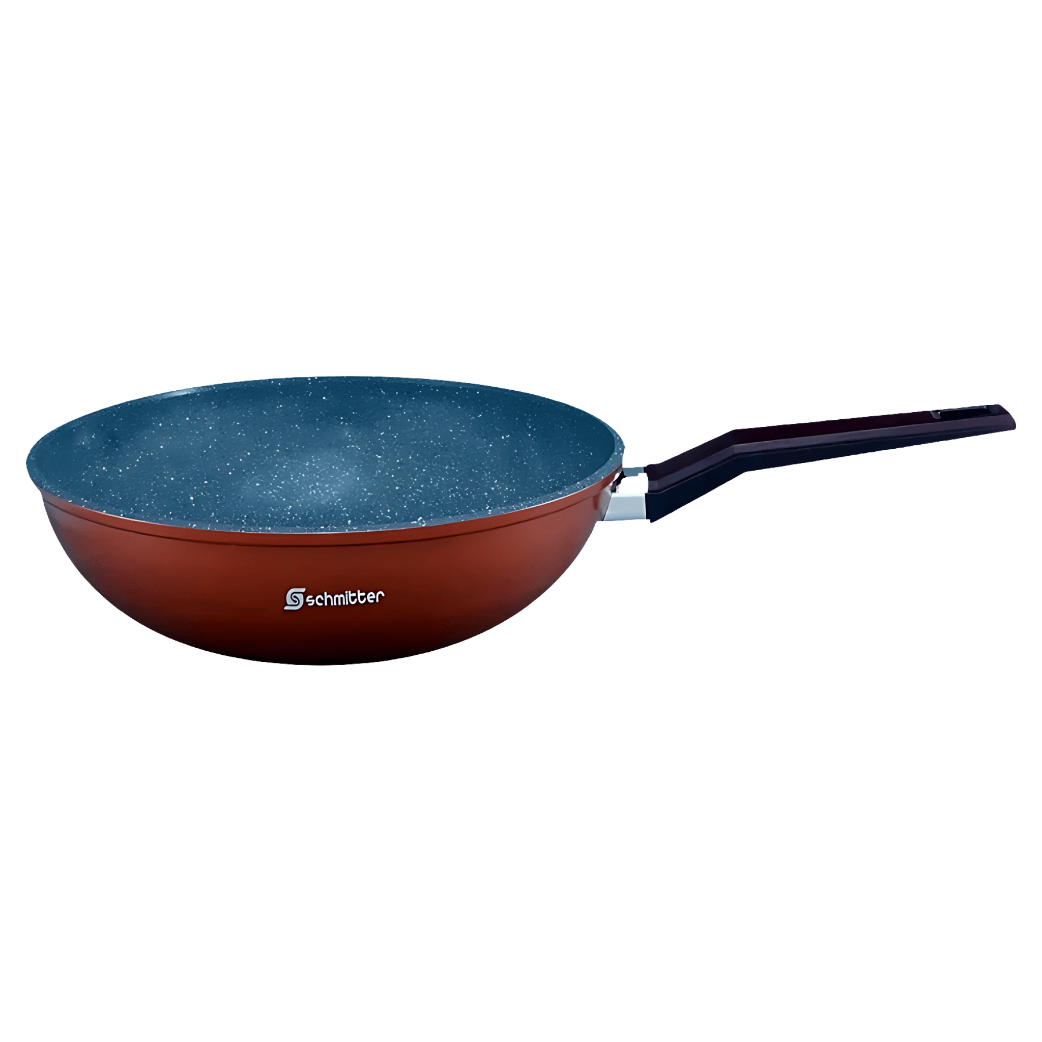 Tigaie wok Schmitter cu interior ceramic, 28 cm