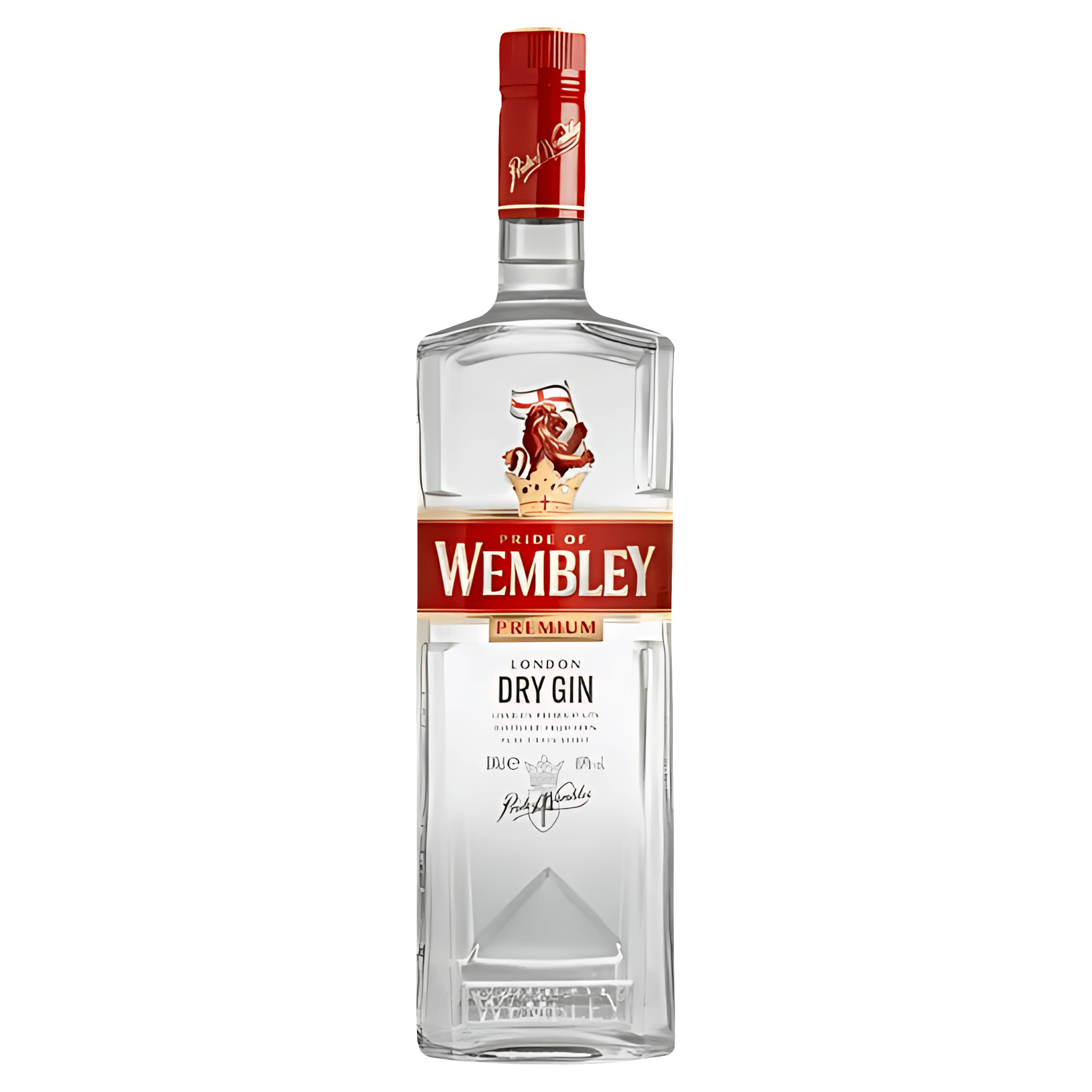 Dry Gin Wembley London alcool 40%, 1 l