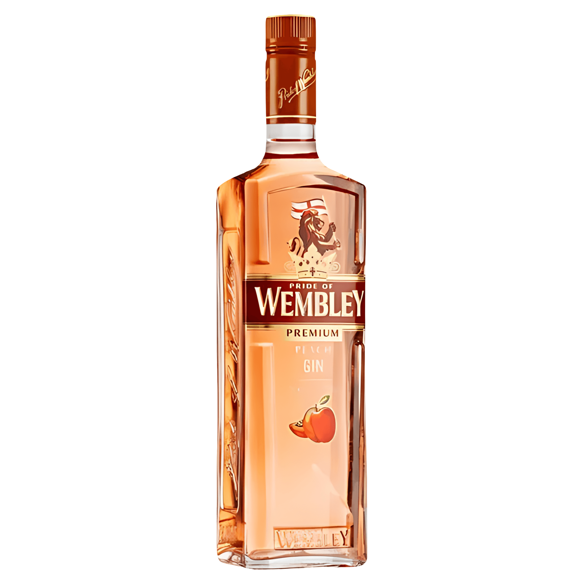 Gin Wembley Peach, 37.5% alcool, 0.7 l