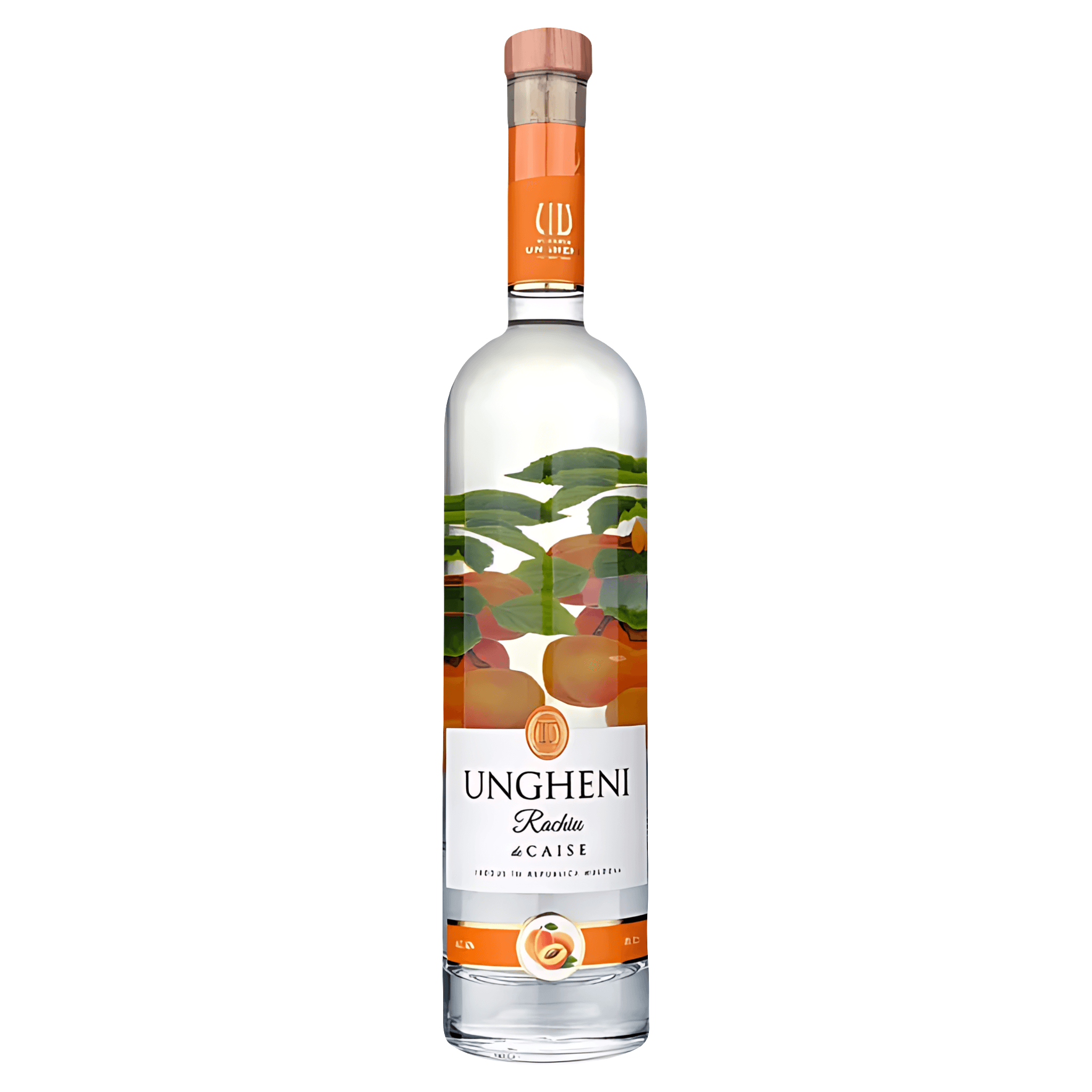 Rachiu de caise Ungheni, alcool 40%, 0.5 l