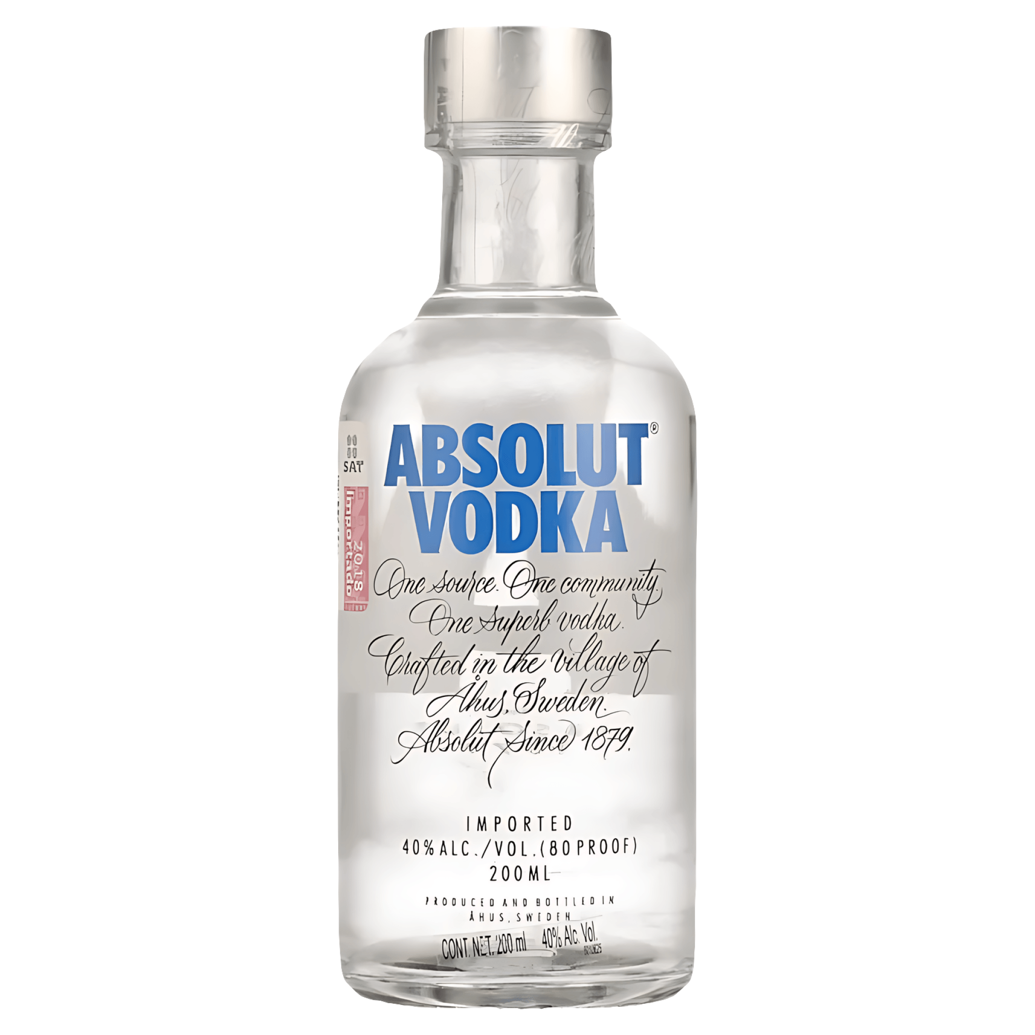Vodca Absolut, 40% alcool, 0.2 l
