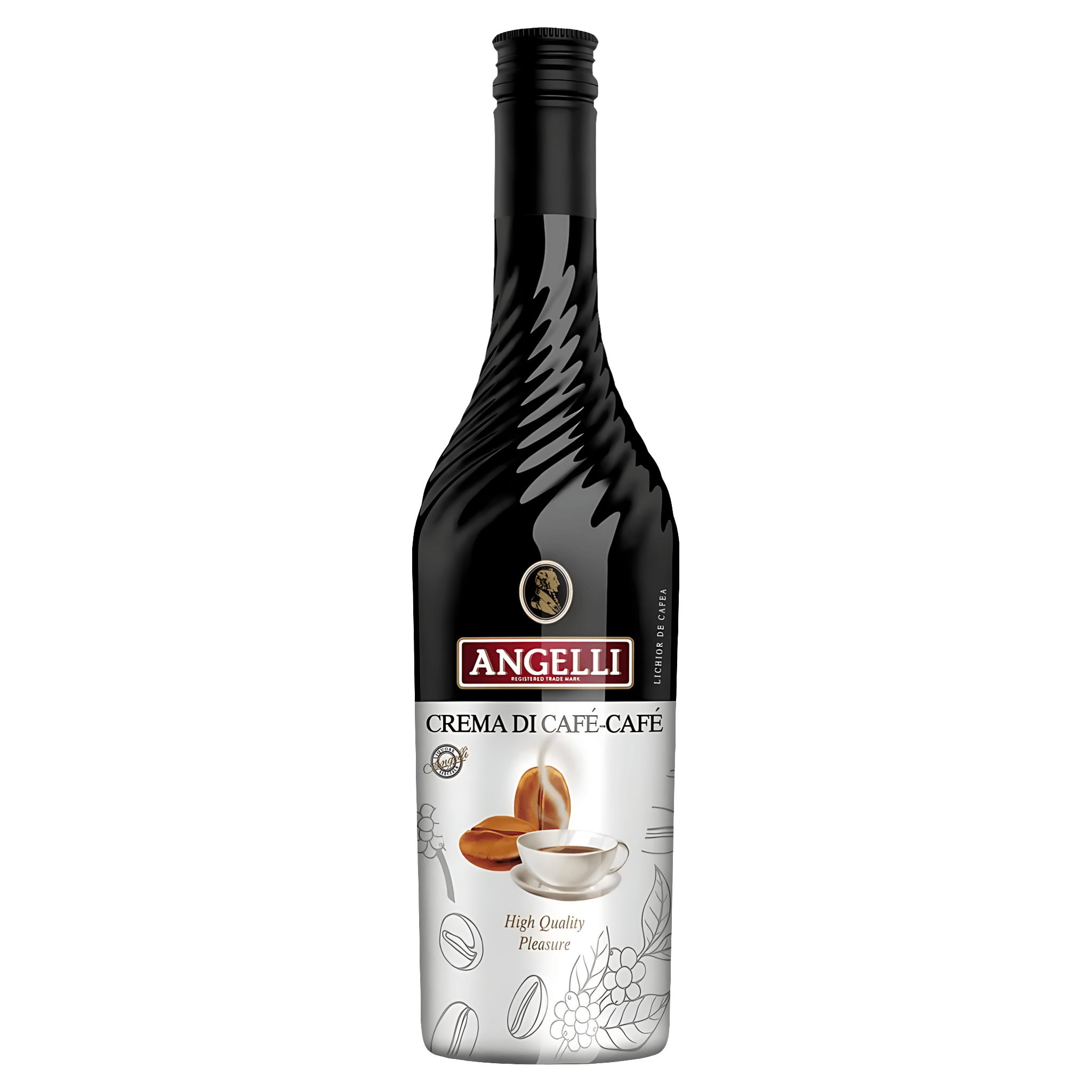 Lichior crema de cafea Angelli, 0.5 l