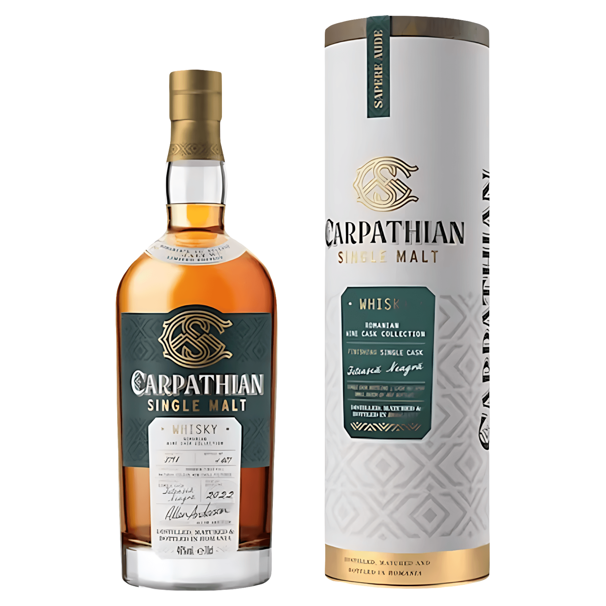 Whisky Carpathian Single Malt, 46% alcool, 0.7 l
