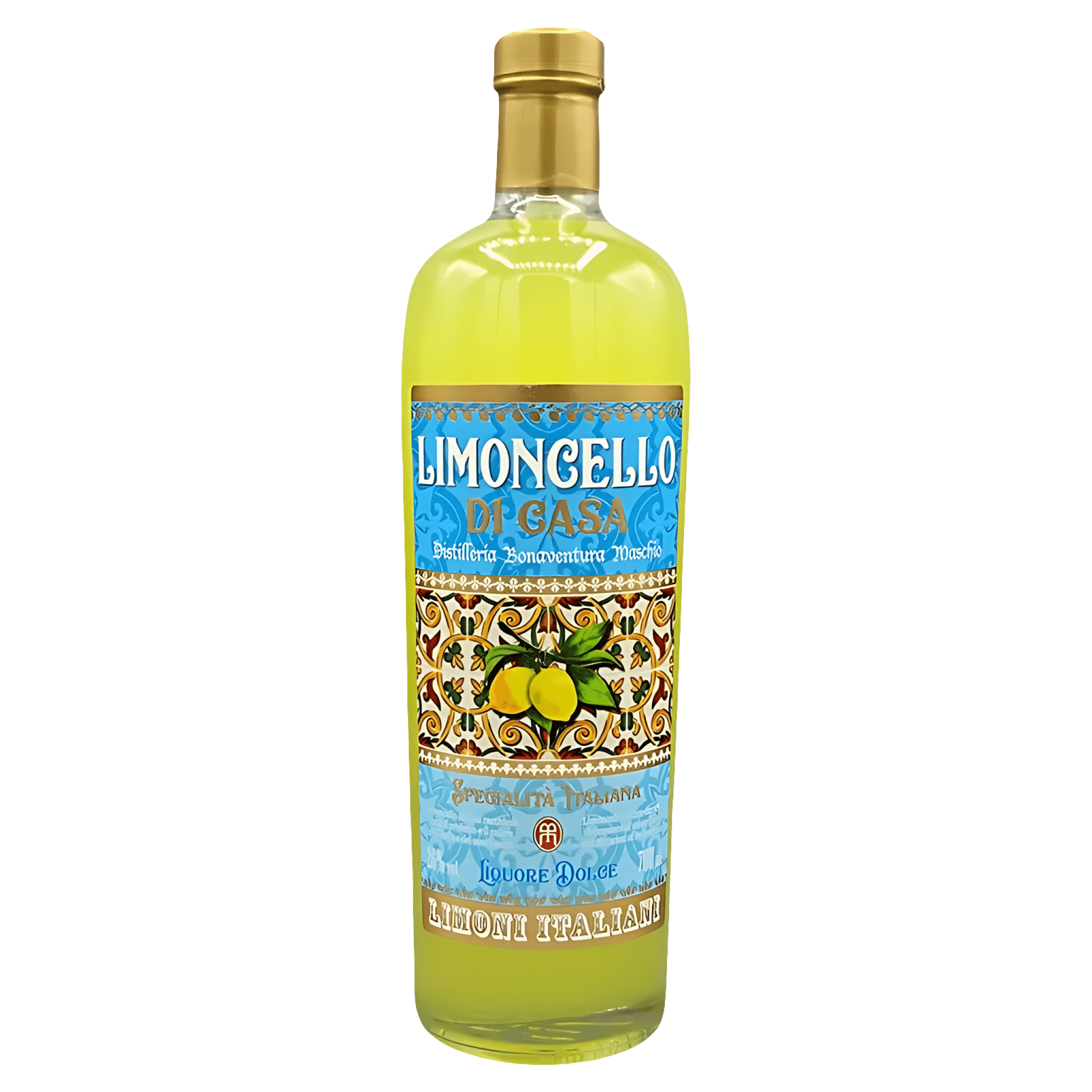 Lichior Bonaventura Maschio Limoncello Di Casa, alcool 26%, 0.7 l