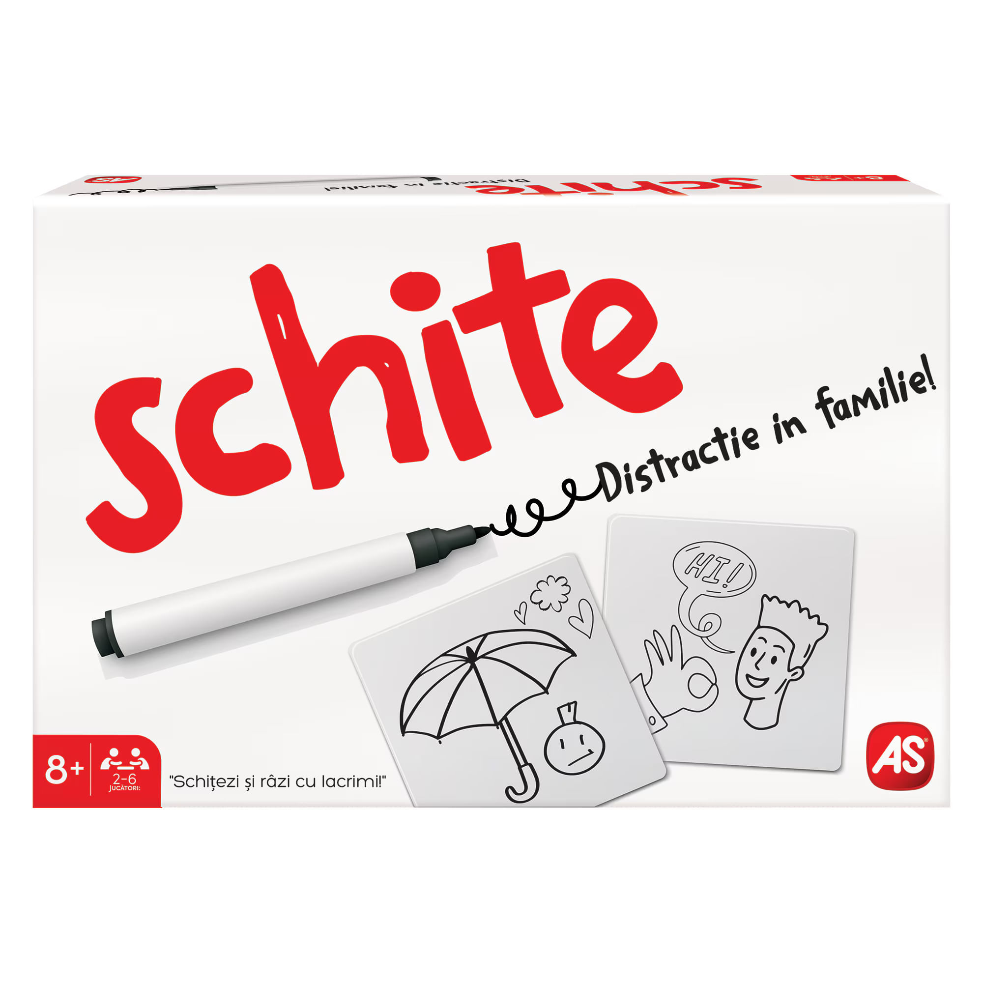 Joc de schite Distractie in familie AS Games, 2-6 jucatori, +8 ani