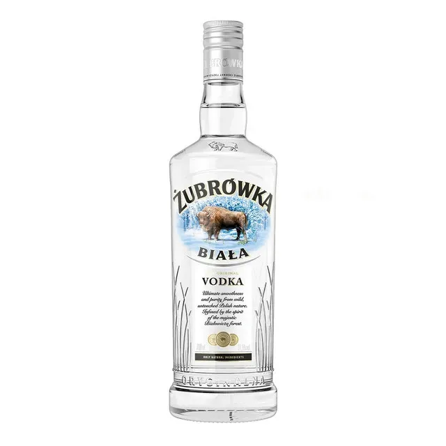 Vodka Zubrowka Biala, alcool 40% alcool, 0.7 l