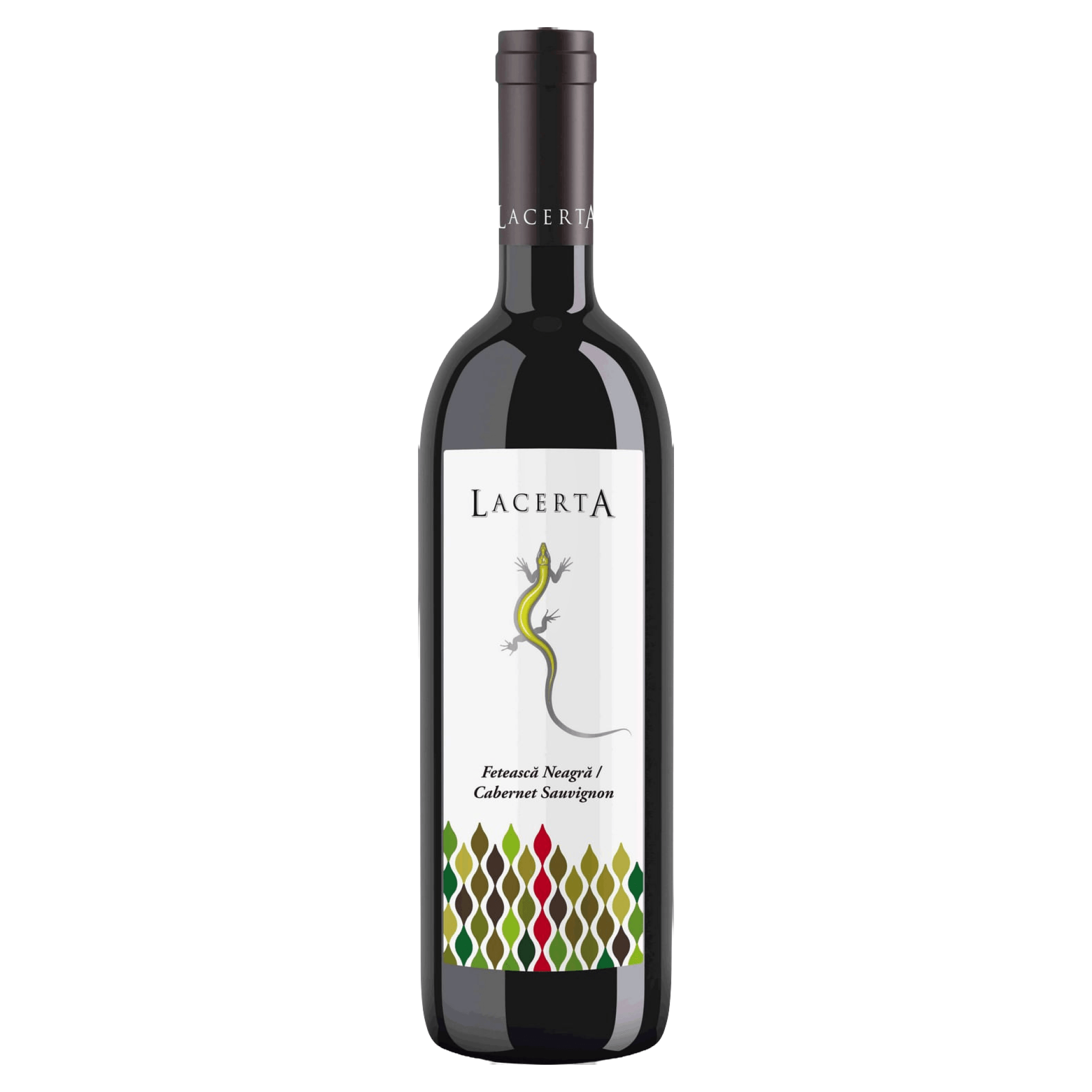 Vin rosu sec Lacerta, Feteasca Neagra si Cabernet Sauvignon, 0.75 l