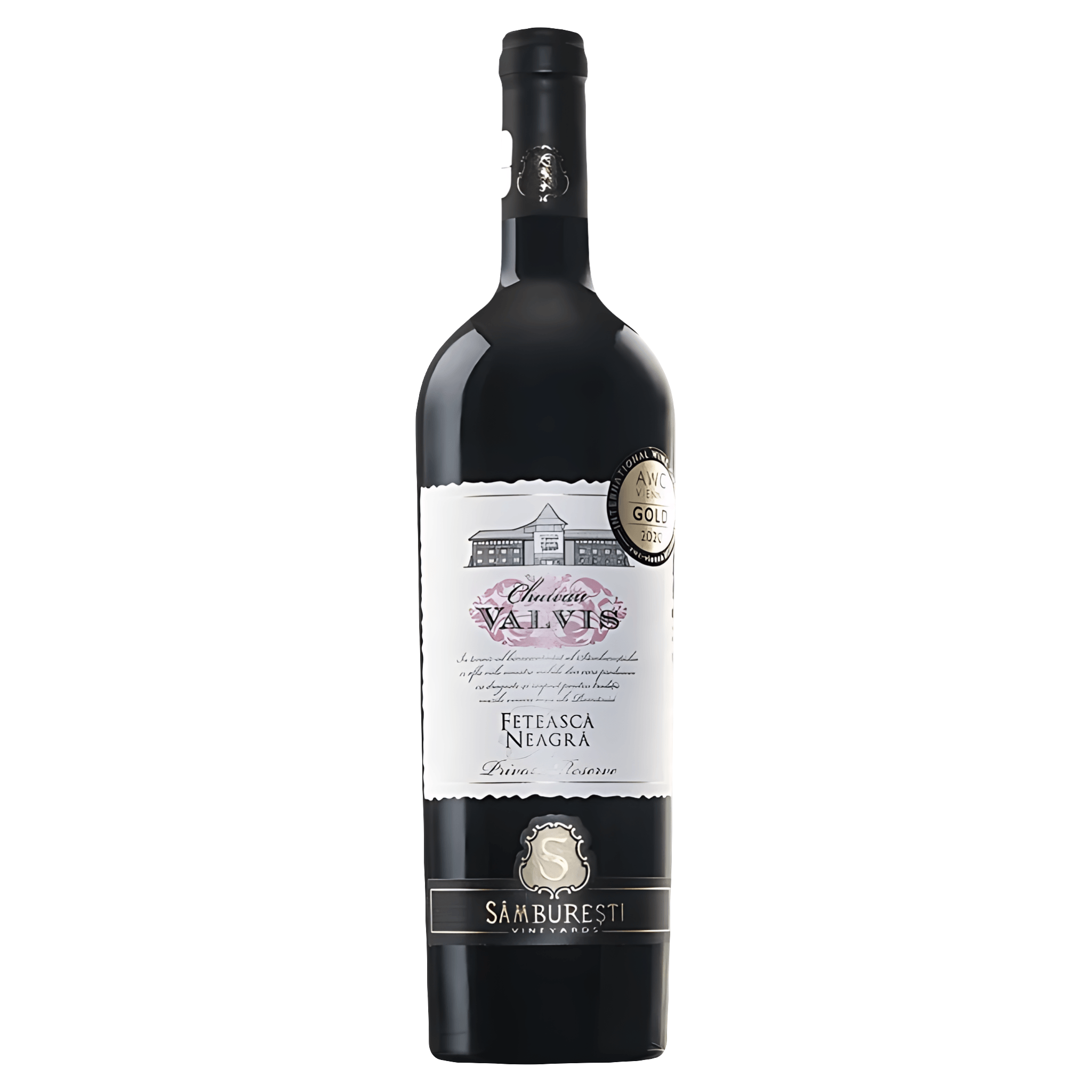 Vin rosu sec Domeniile Samburesti Chateau Valvis, Feteasca Neagra, 0.75l