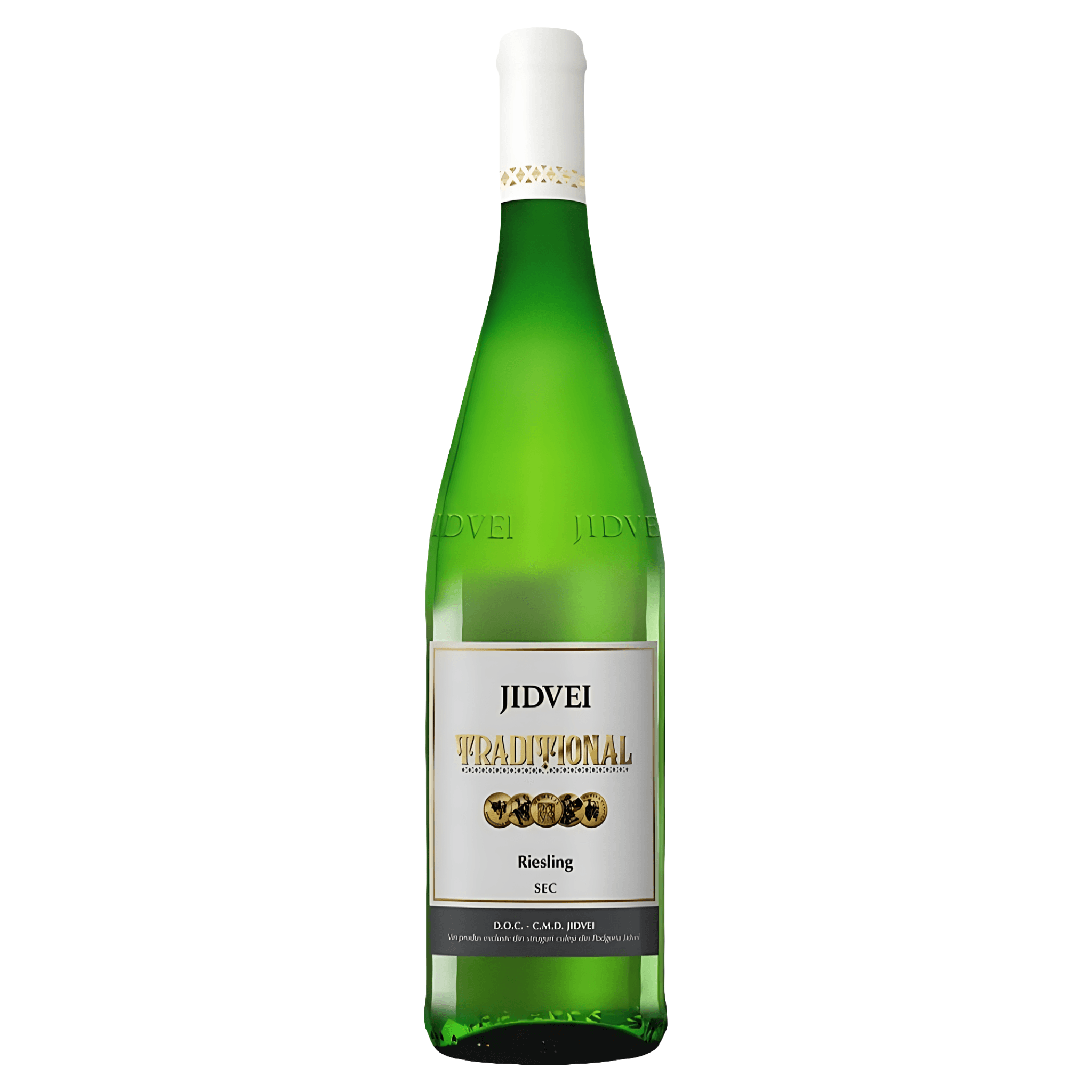 Vin alb sec Jidvei Traditional, Riesling, 0.75 l
