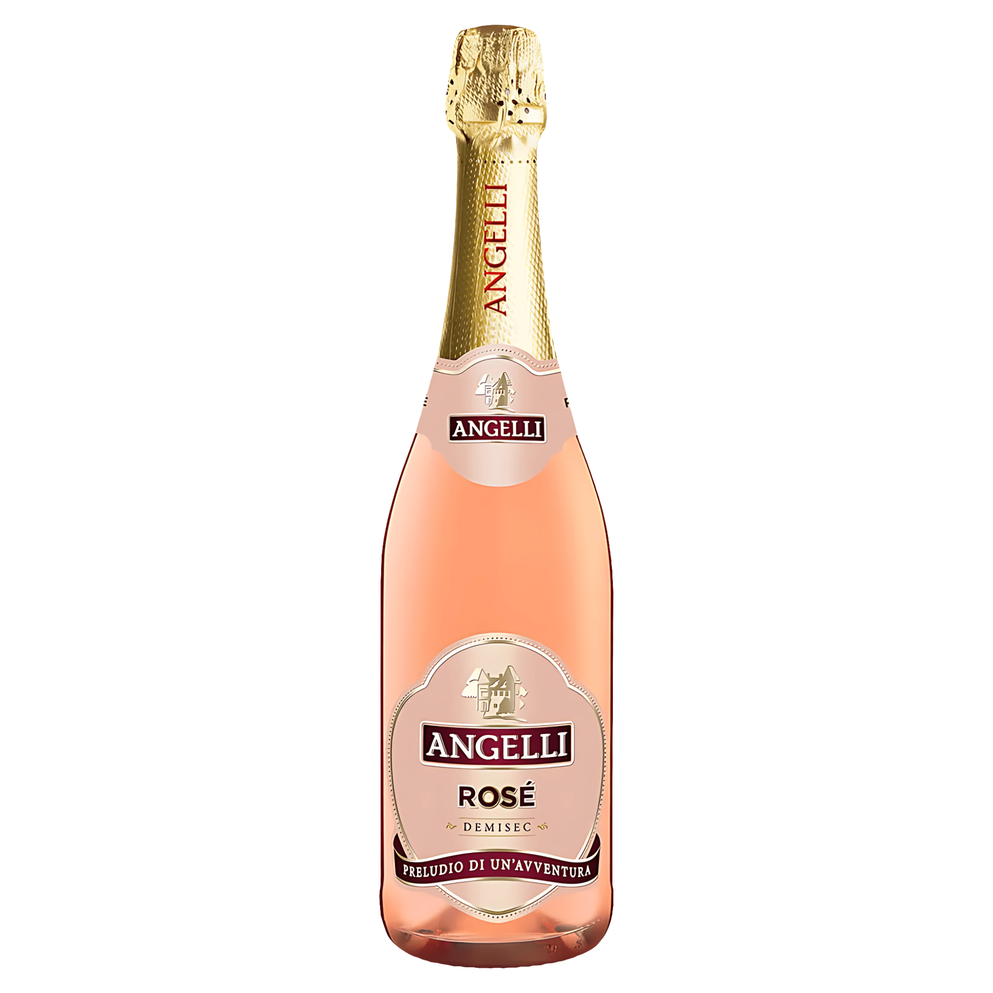 Vin spumant rose sec Angelli, Rose de Noires 0.75 l