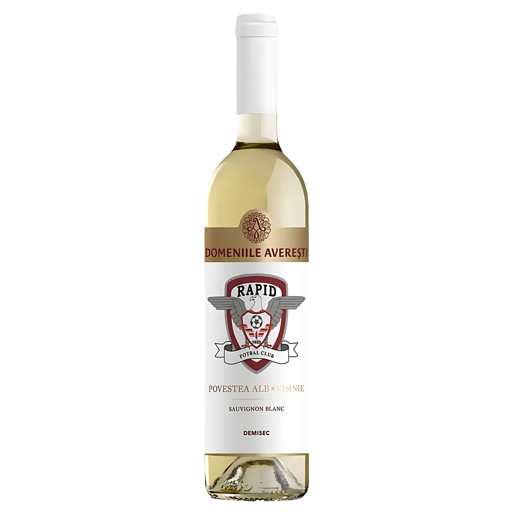 Vin alb Povestea Alb Visinie, Domeniile Averesti, demisec, 0.75 l