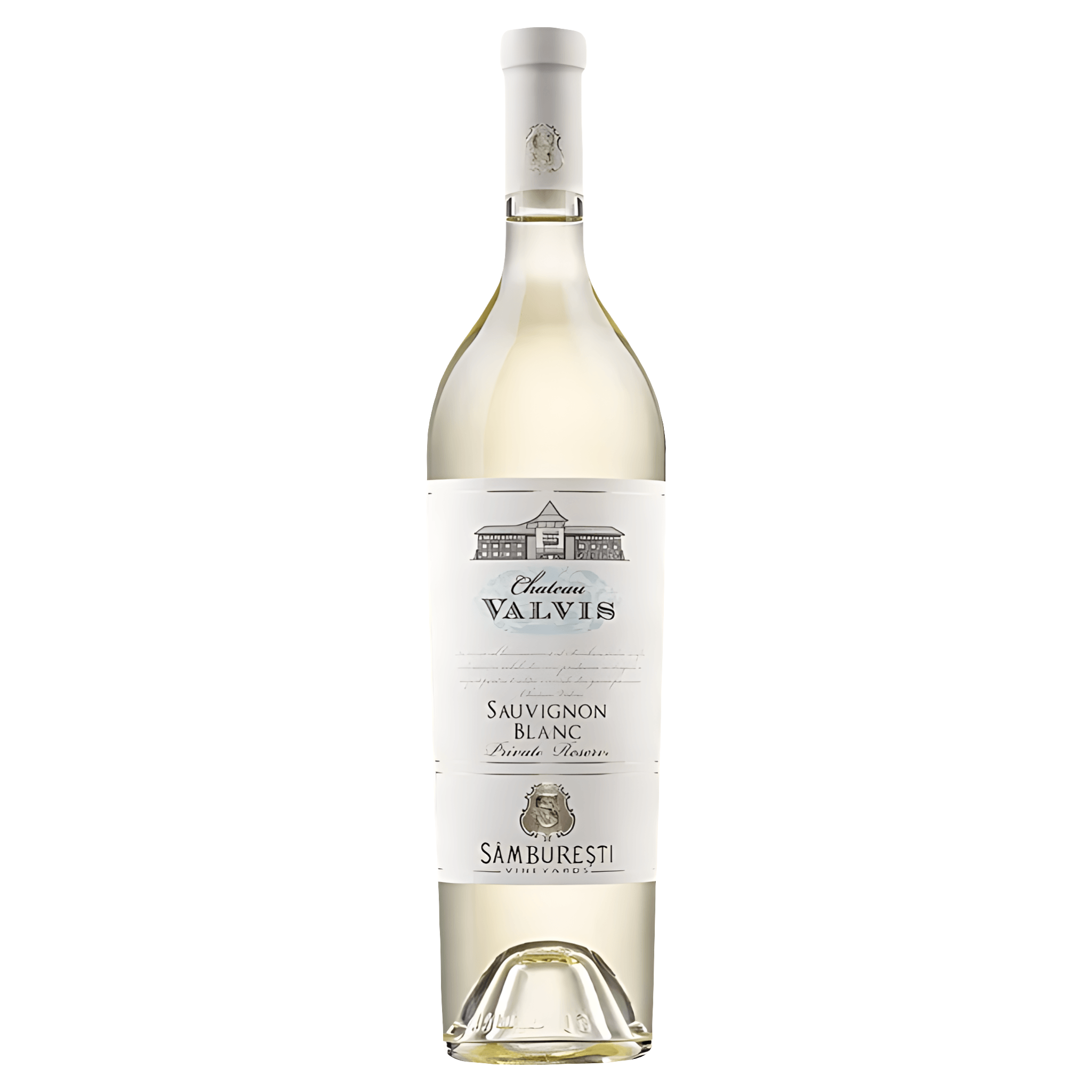 Vin alb sec Chateau Valvis Sauvignon Blanc, 0.75 l