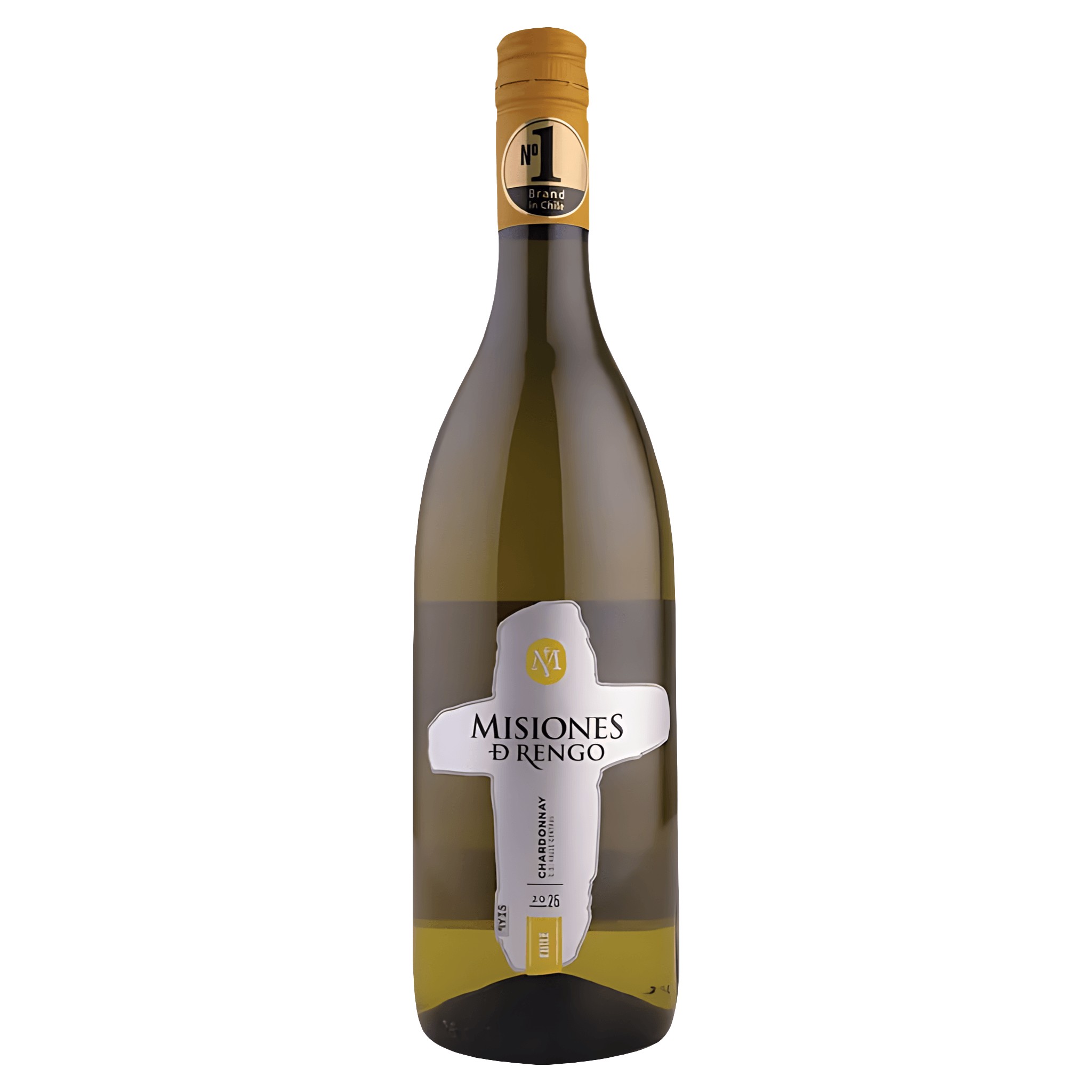 Vin alb sec Misiones de Rengo, Chardonnay, 0.75 l