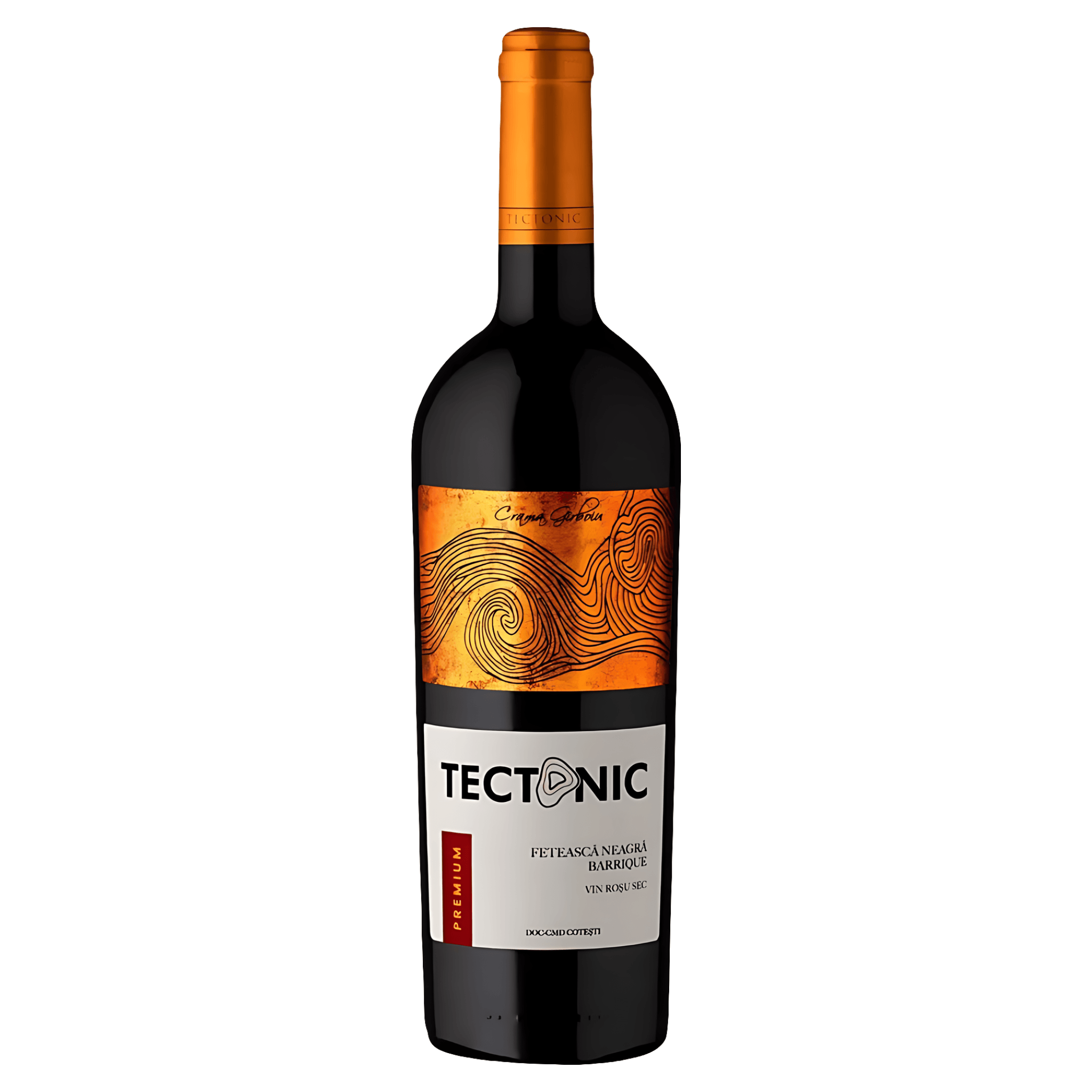 Vin rosu sec Crama Girboiu Tectonic, Feteasca Neagra, 0.75 l