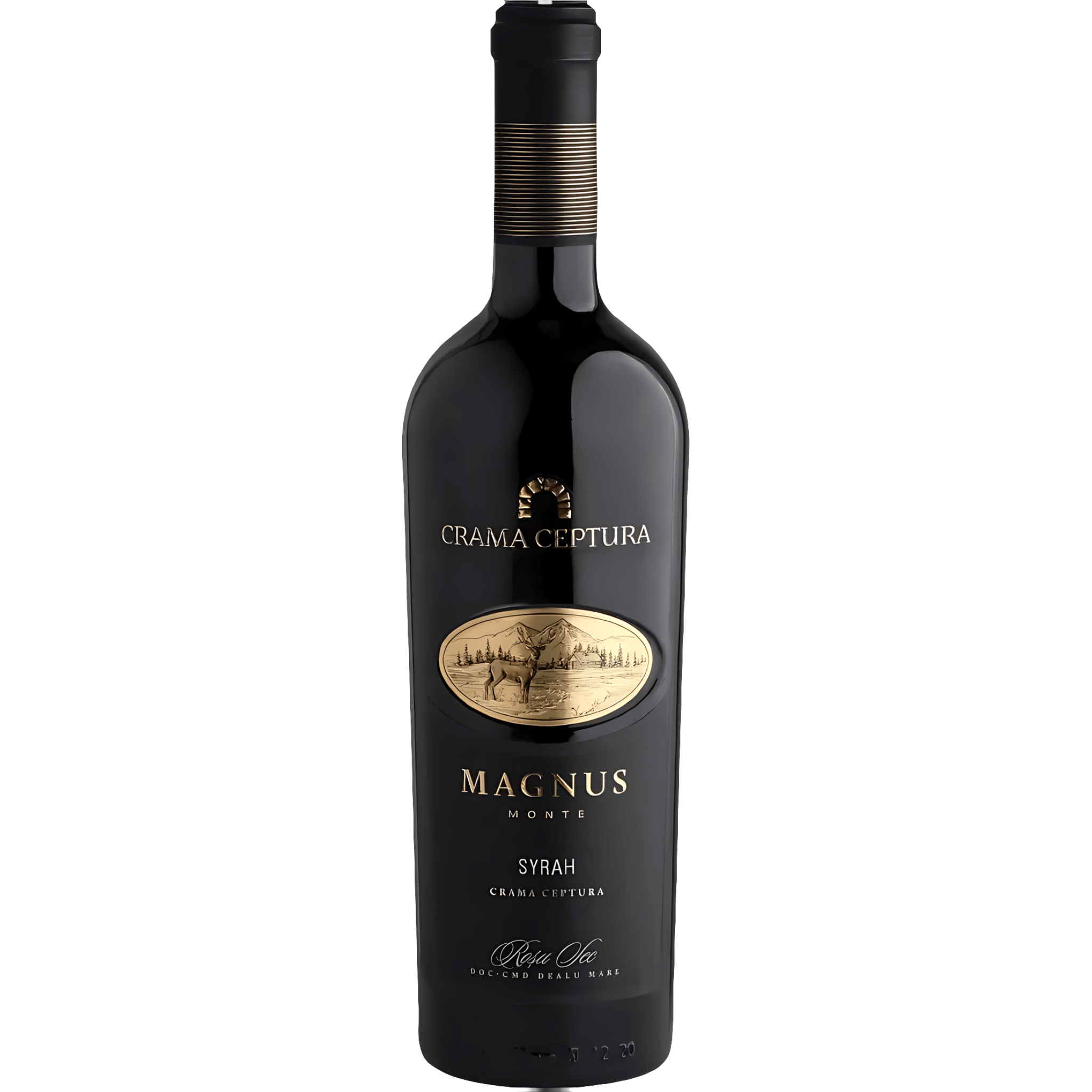 Vin rosu sec Crama Ceptura Cervus Magnus Monte, Syrah, 0.75 l