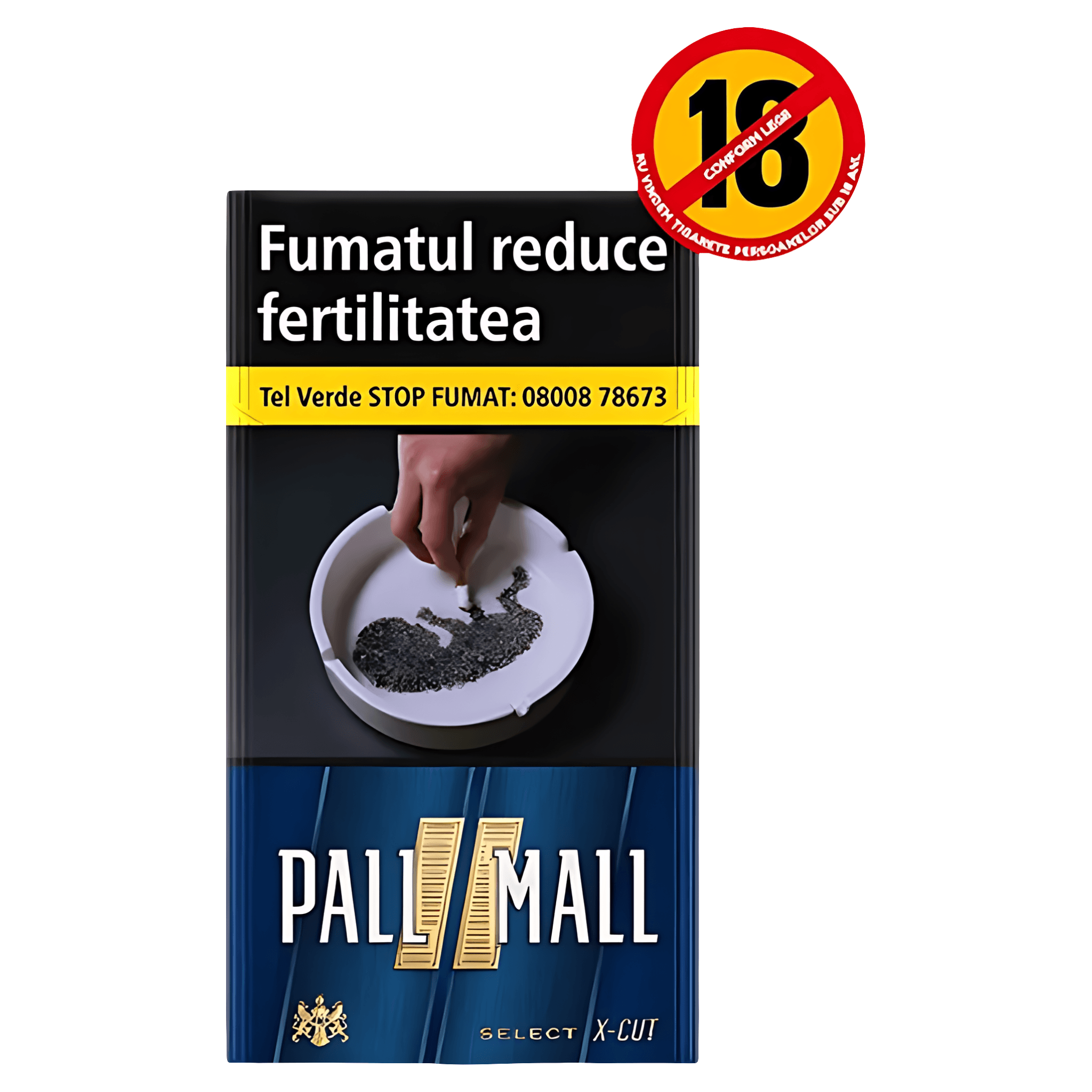 Tigari Pall Mall Select X-Cut Blue