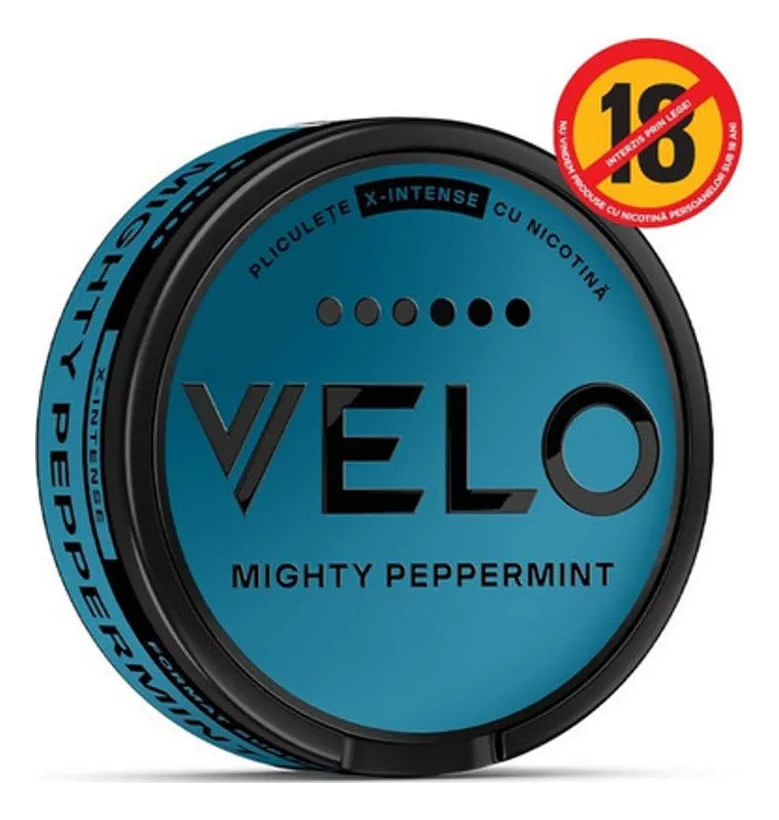 Pliculete cu nicotina Velo Mighty Peppermint 17 mg