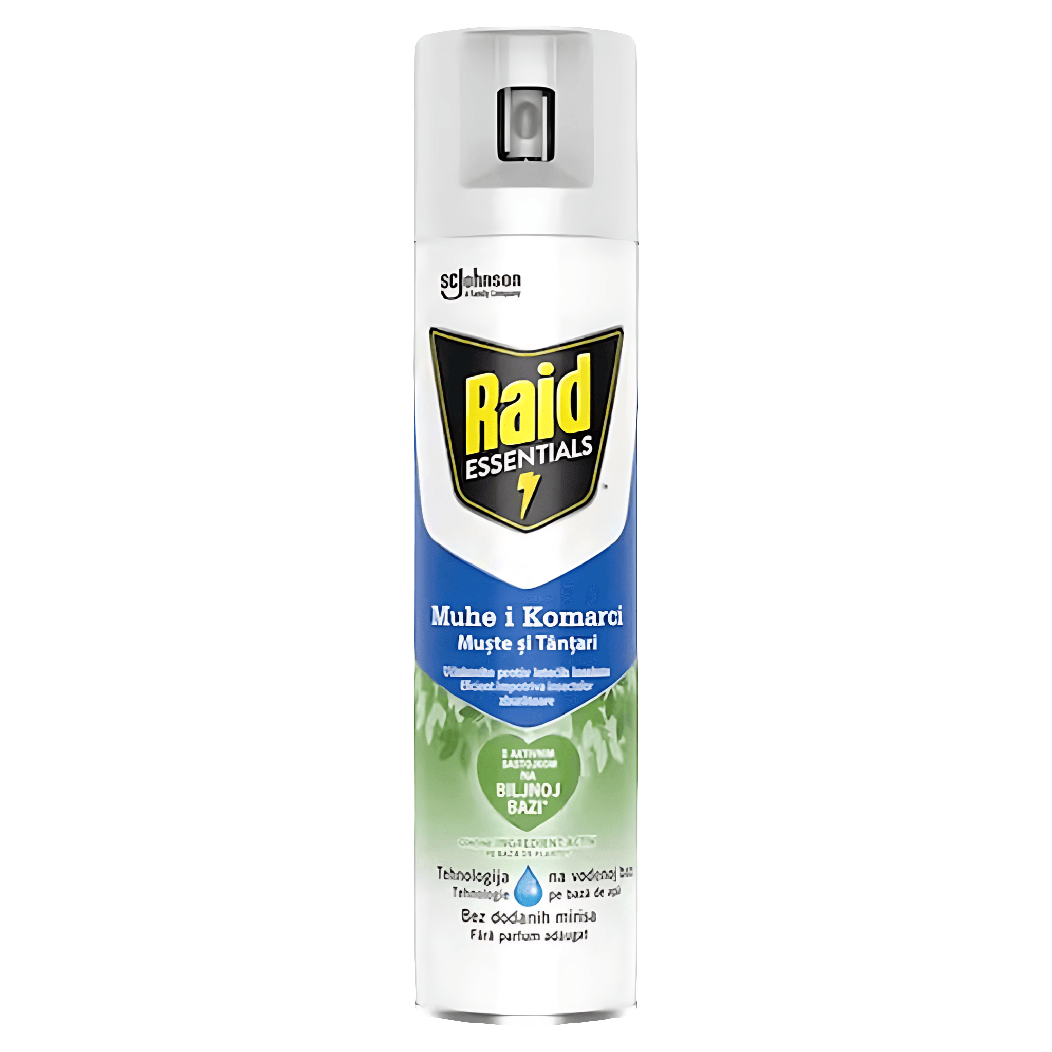 Spray impotriva mustelor si tantarilor Raid Essentials, 400 ml