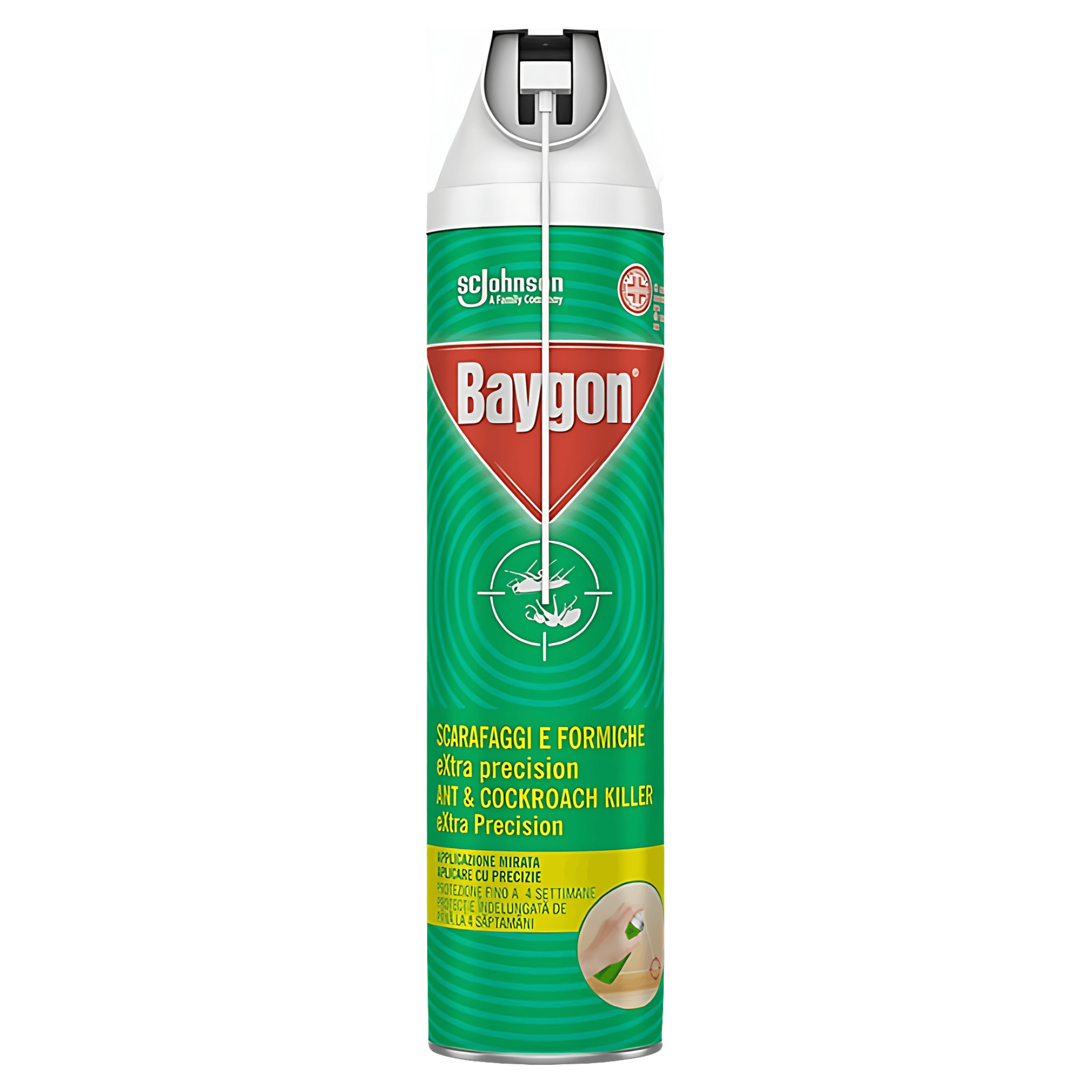 Spray insecticid Baygon, pentru furnici si gandaci, 400ml