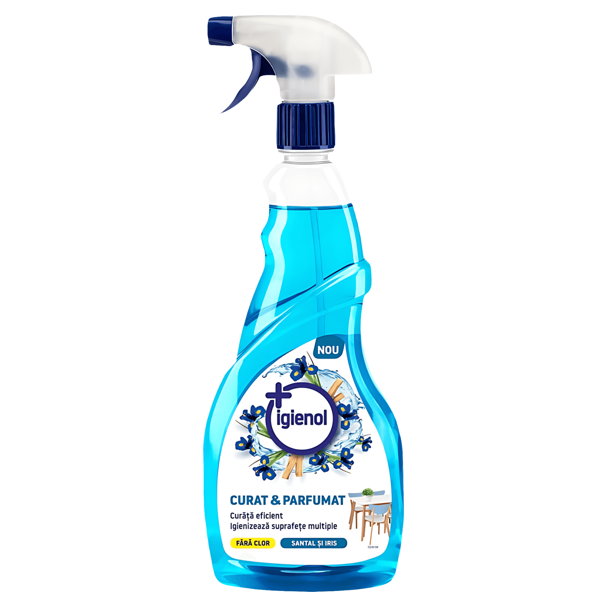 Dezinfectant suprafete Igienol cu santal si iris, 750 ml