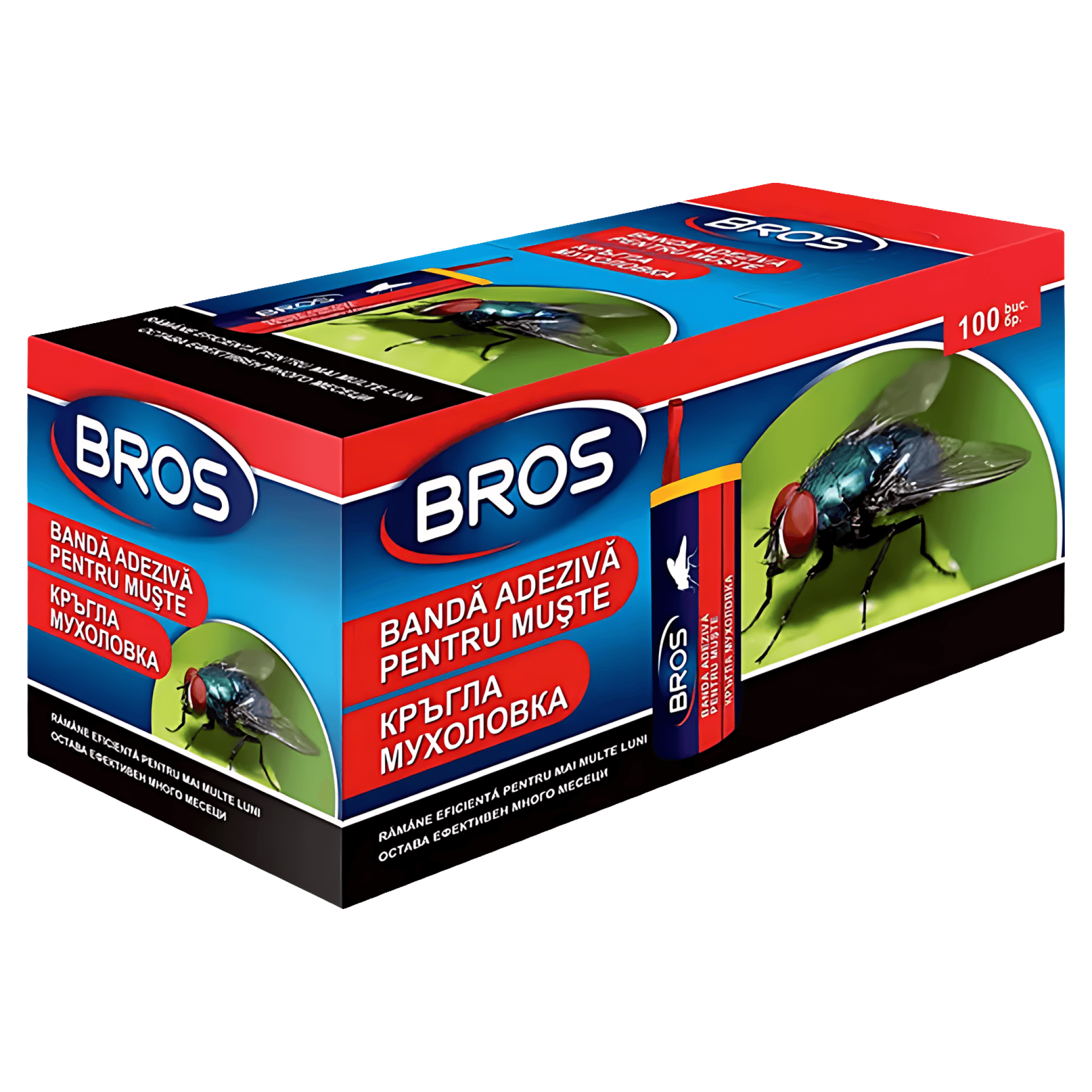 Rola adeziva impotriva insectelor Bros, 1 bucata